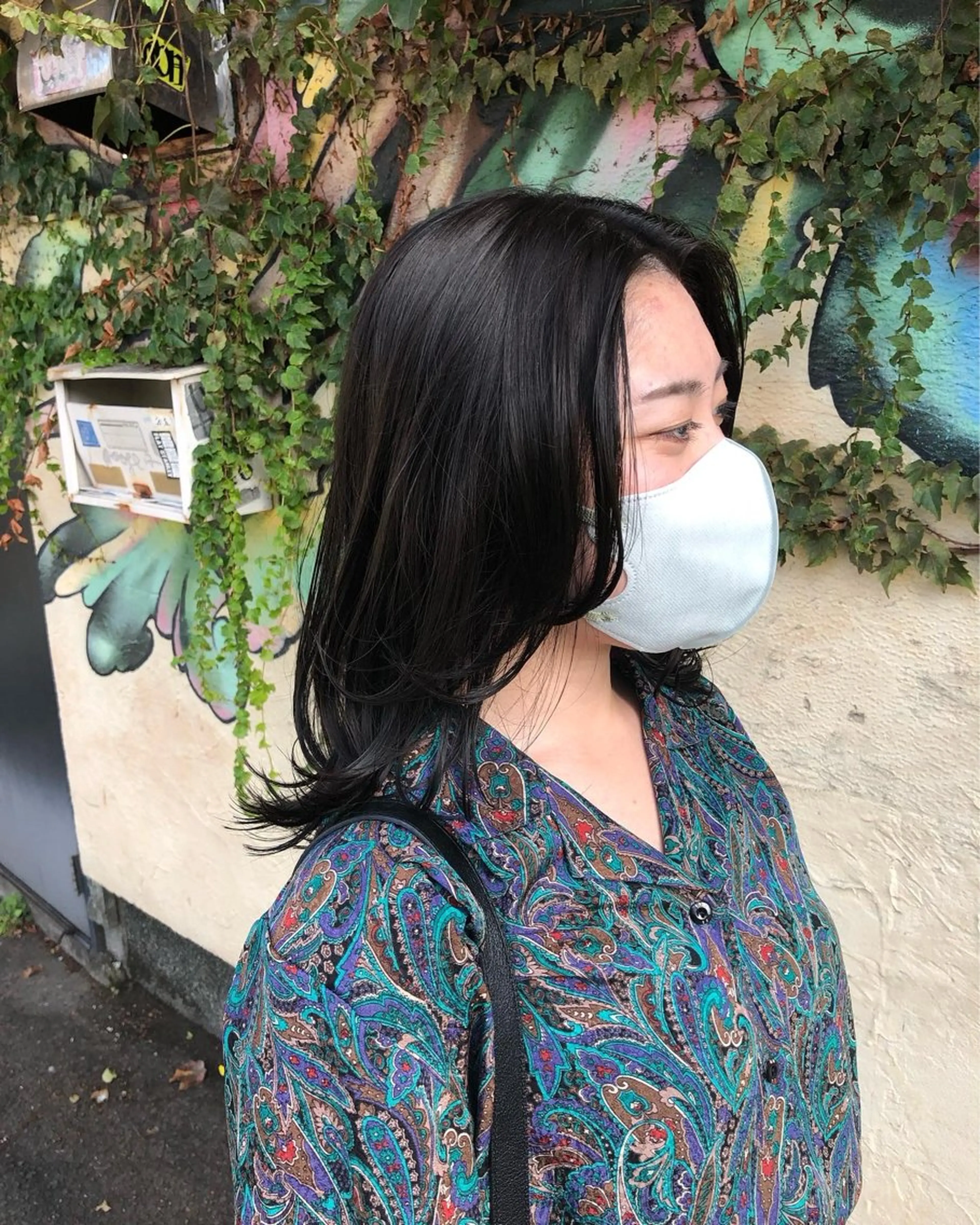 ミディアム カラー カット ヘアカラー トリートメント 渡部 ひろのりのヘアスタイル