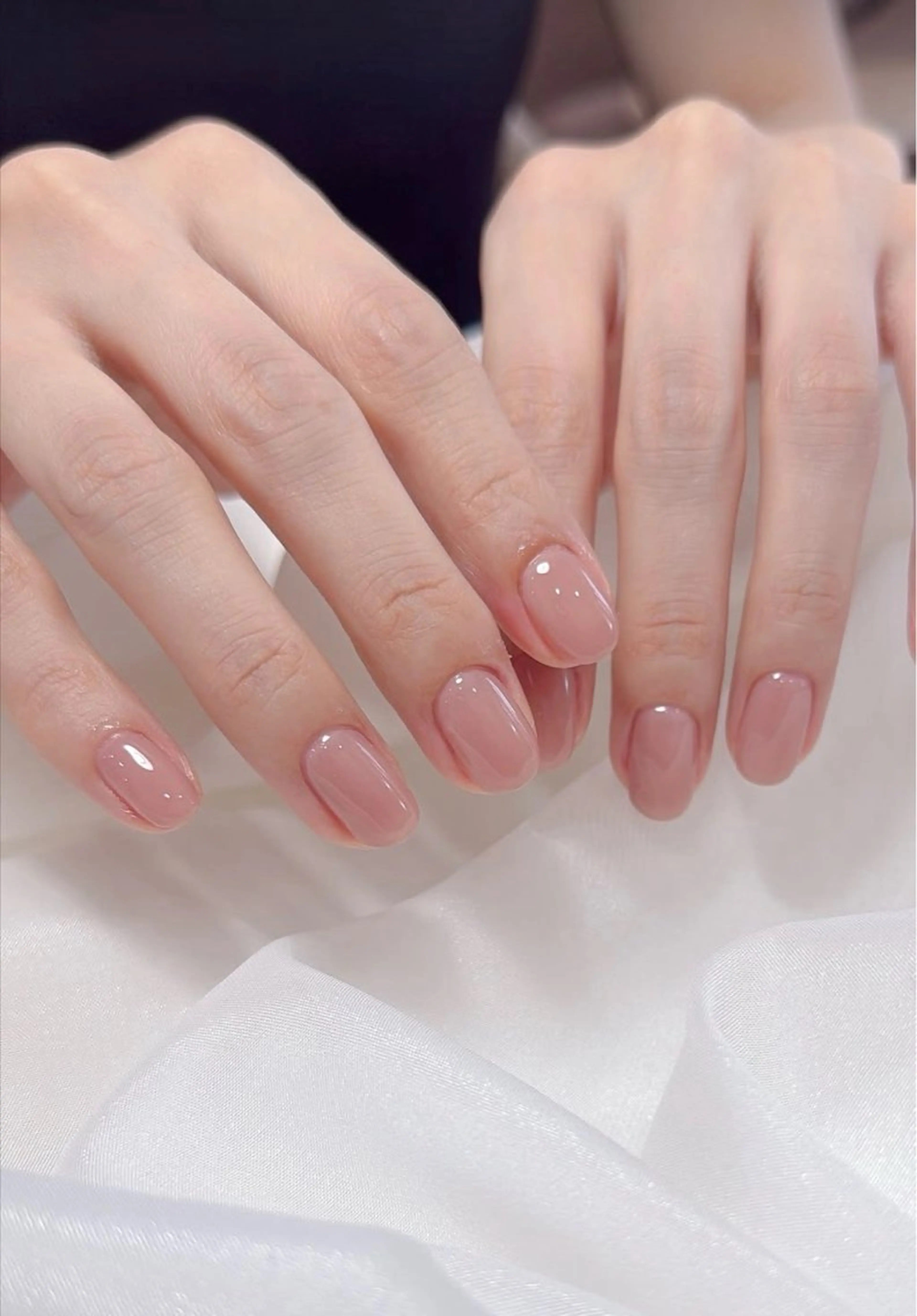 ネイル 韓国ネイル 持ち込み ニュアンスネイル ネイルチップ ハンドネイル JENNY ANA.CHUOのネイルデザイン