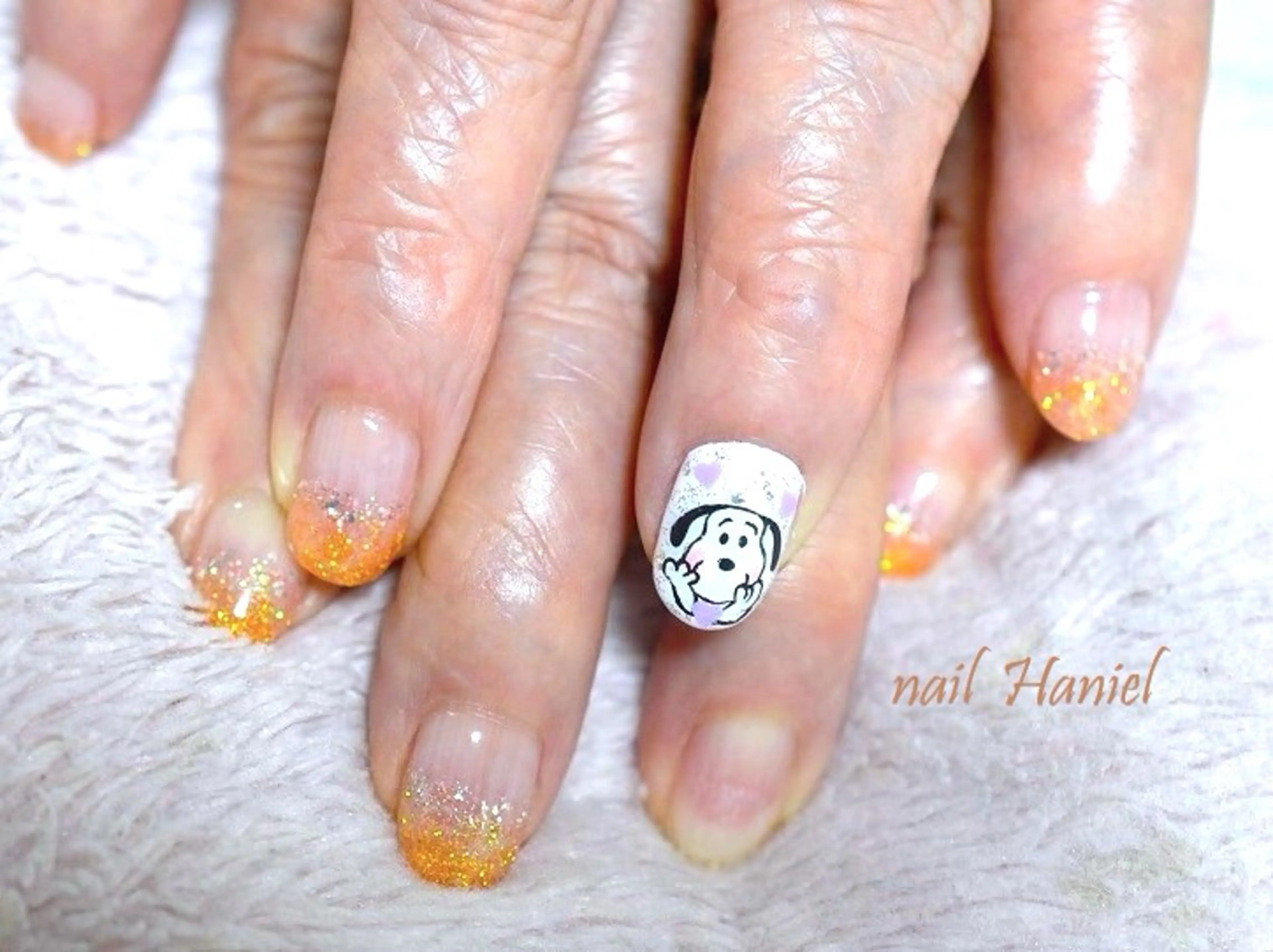 ネイル アートネイル ジェルネイル オフィスネイル ワンカラーネイル パラジェル ハンドネイル nail Haniel所属・半蔵門サロンハニエル 魅神 ちよのネイルデザイン