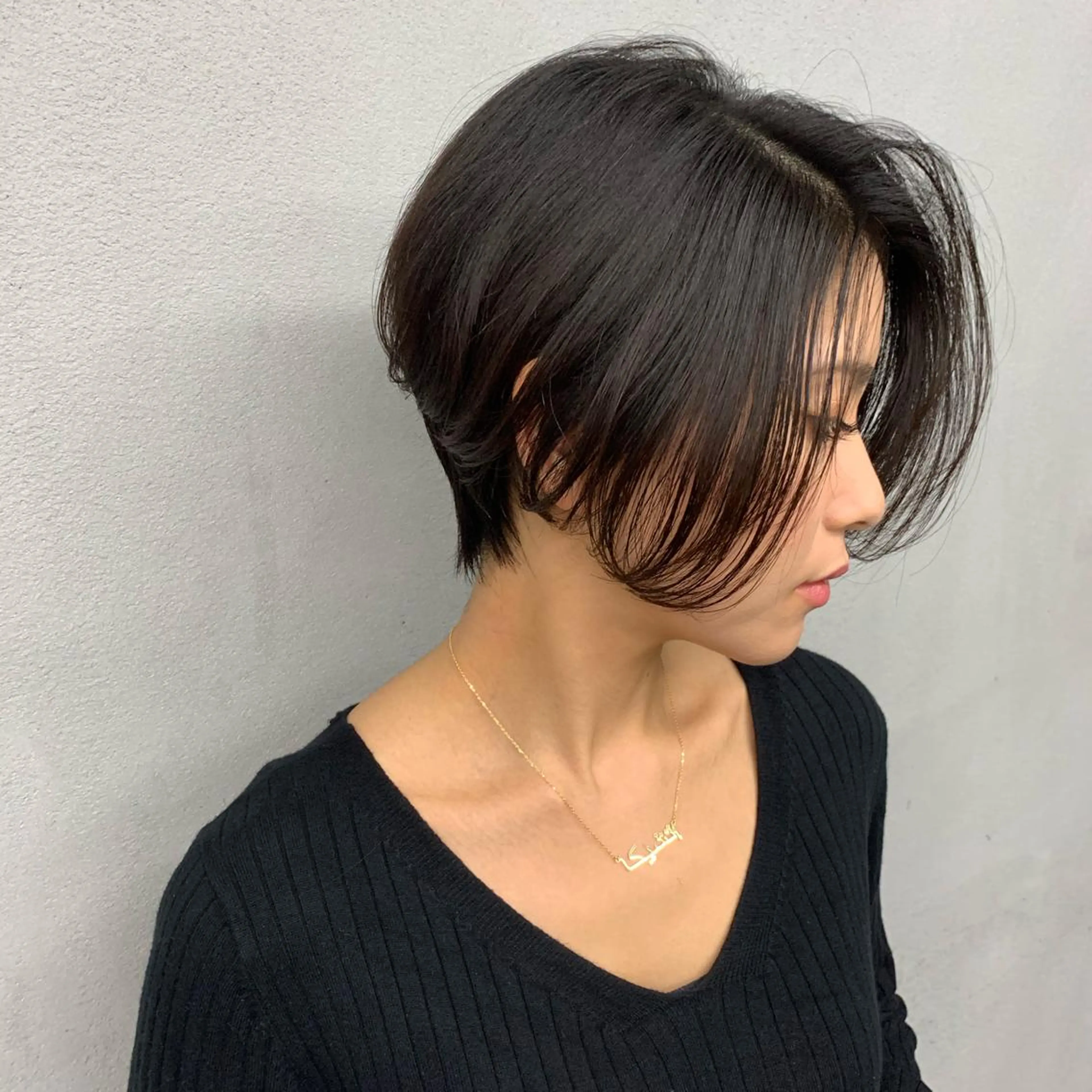 ショート カラー パーマ ヘアアレンジ メンズ キッズ ネイル マツエク・マツパ くびれヘア ショートヘア ショートネイル カット #tag 稗田綾加のヘアスタイル