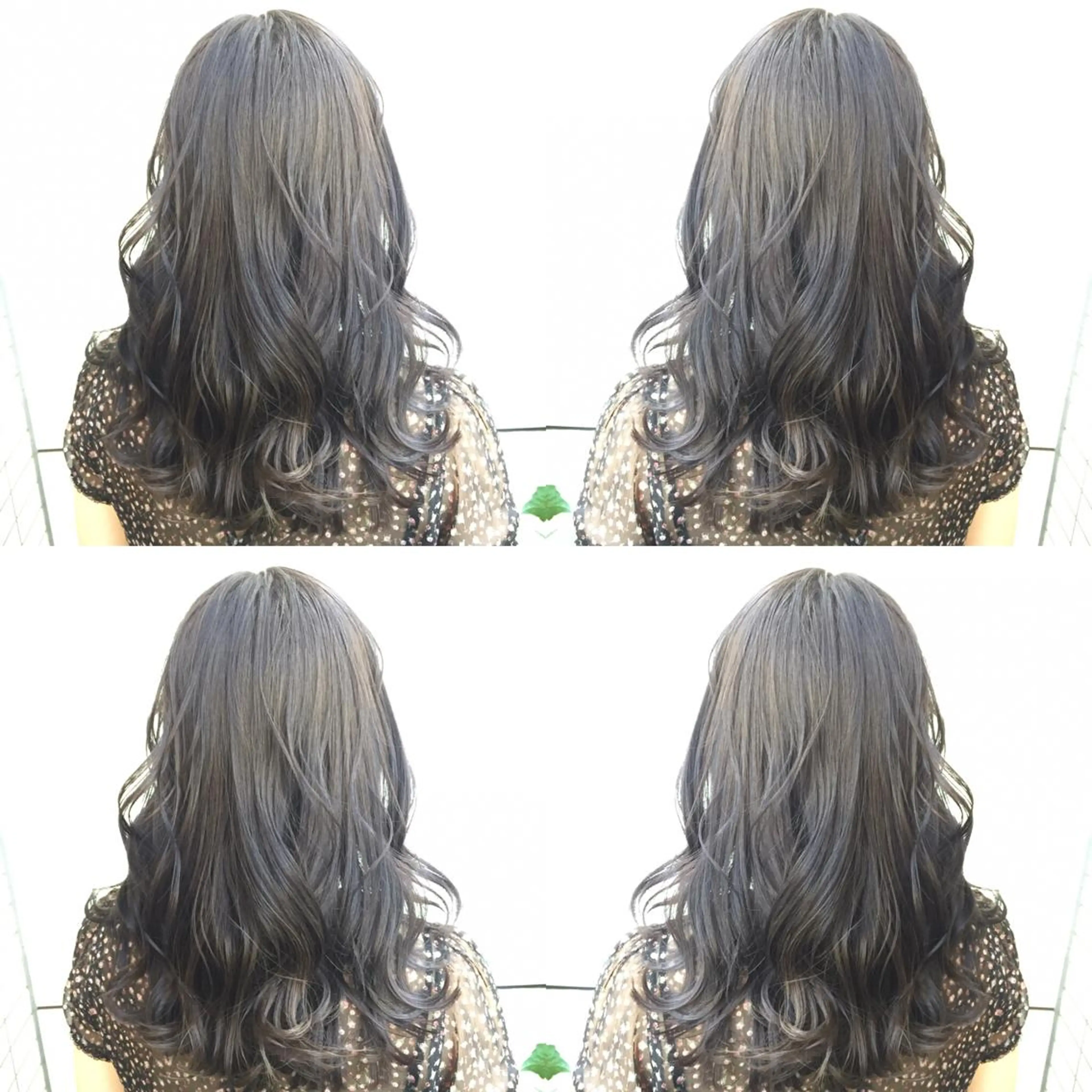 ロング カラー 透明感カラー グレージュ シルバー シルバーグレージュ Salon de MiLK所属・露木 啓介のヘアスタイル