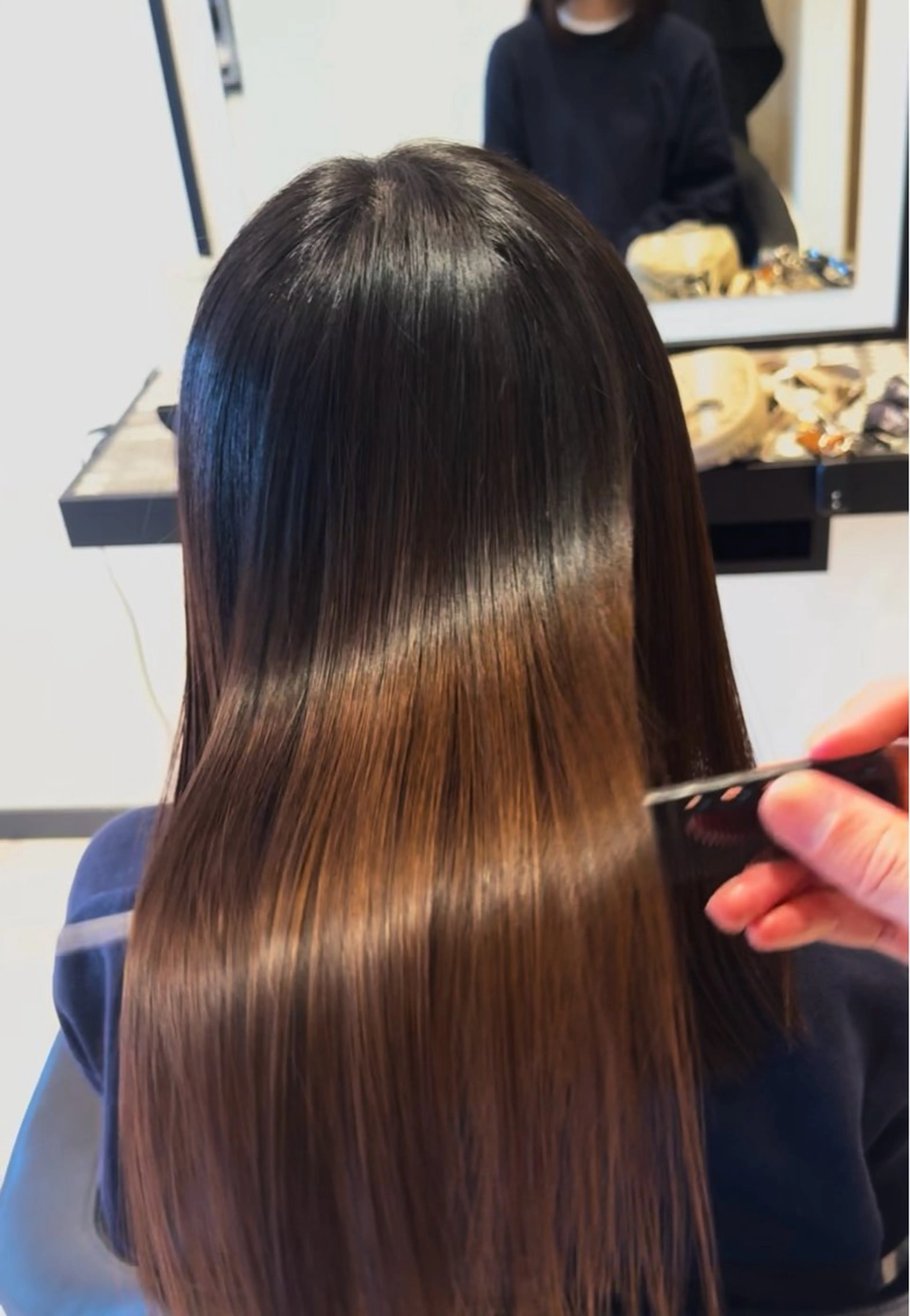 髪質改善トリートメントの写真