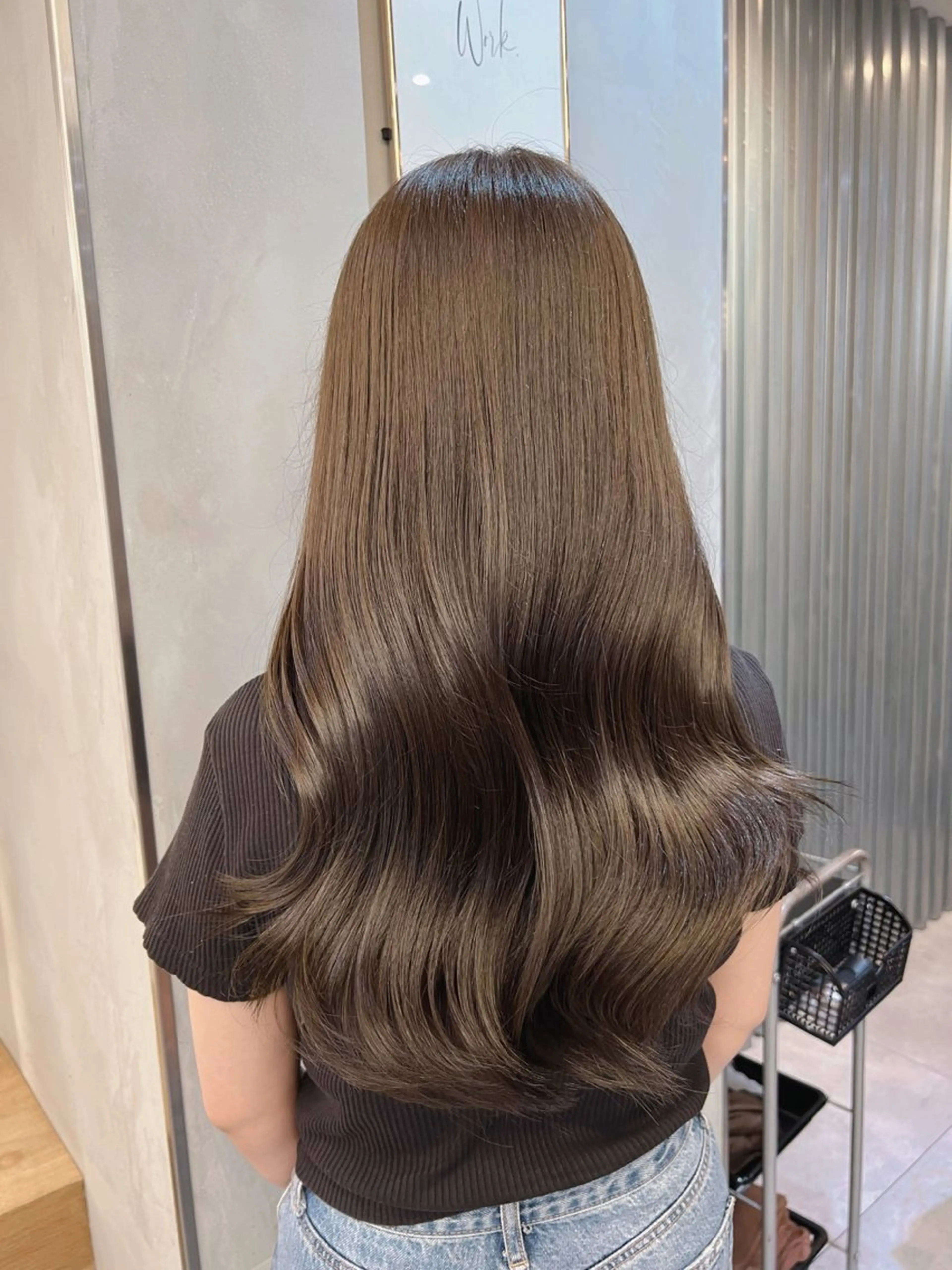 ロング カット ヘアカラー トリートメント 【渋谷】艶髪特化♡ 艶髪先生のヘアスタイル