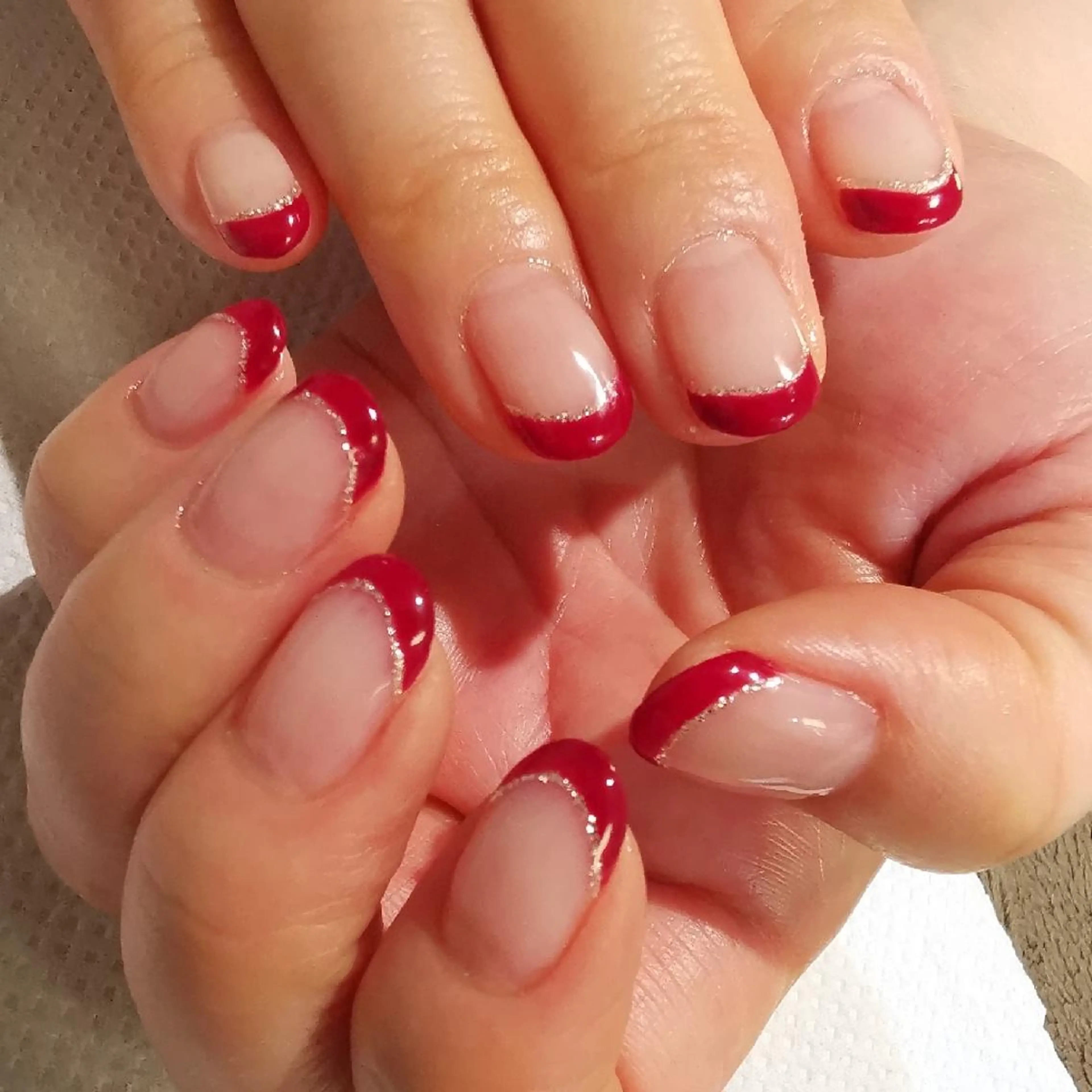 ネイル フレンチネイル ハンドネイル reve あやののネイルデザイン