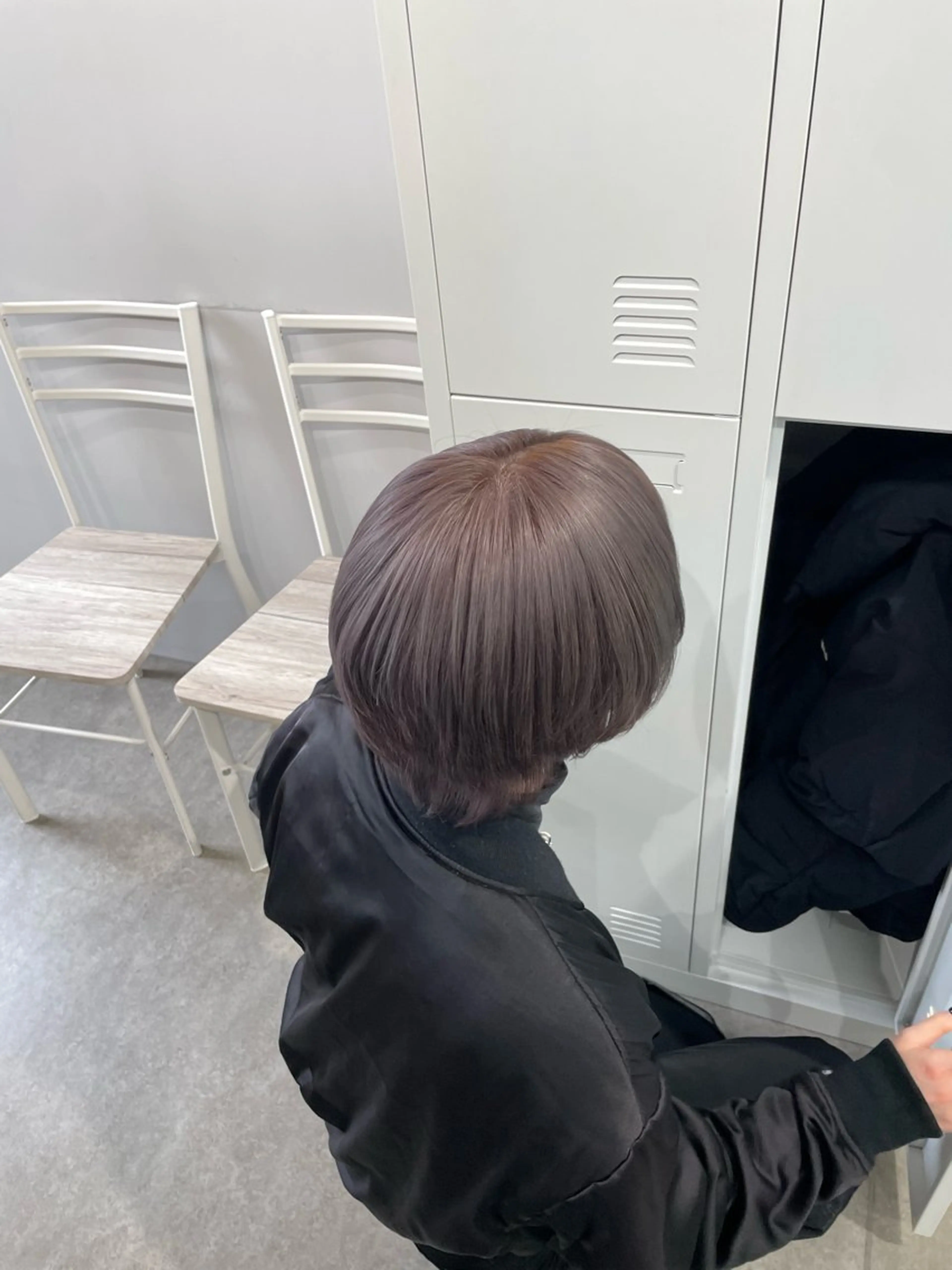ショート ヘアカラー REINA ISHIDOのヘアスタイル