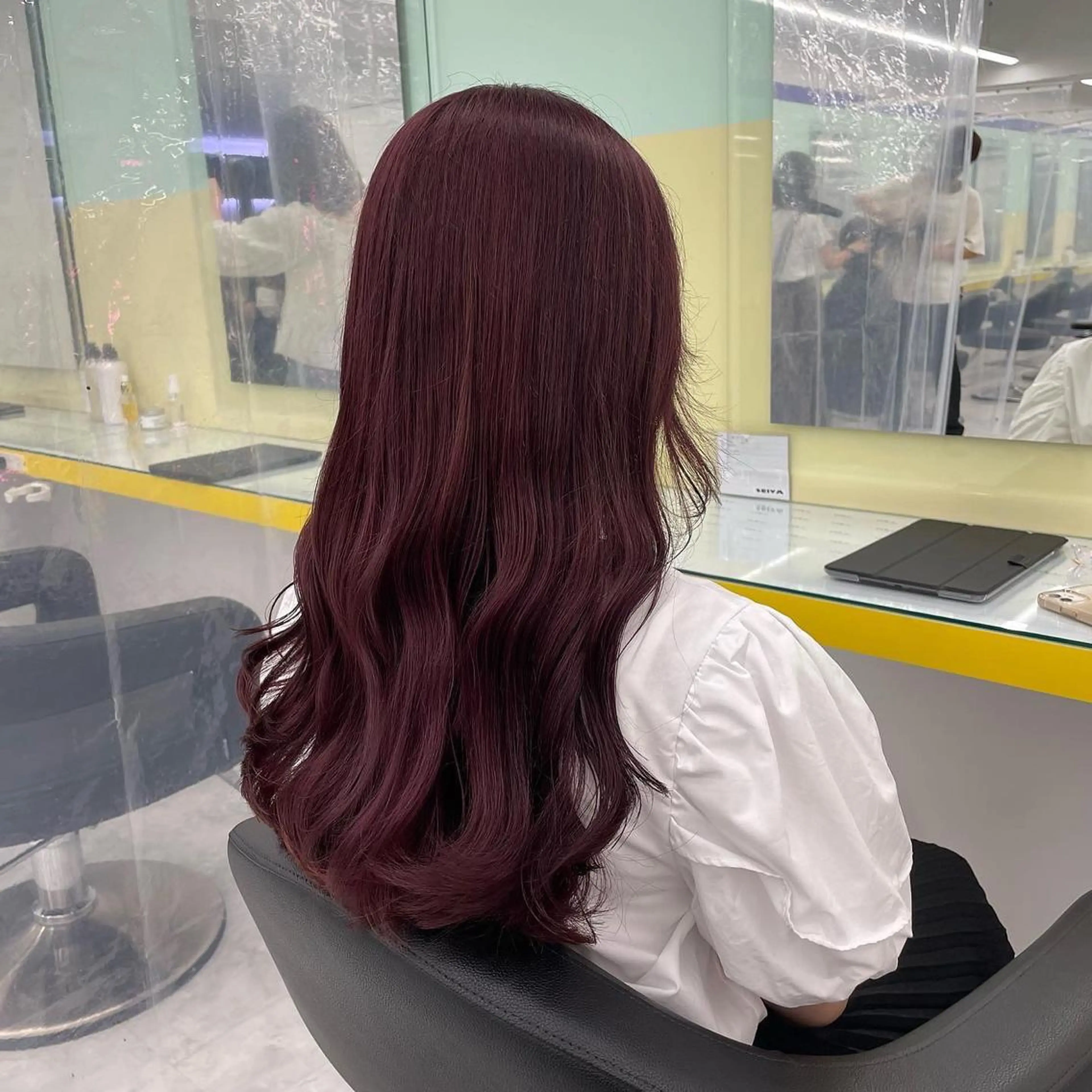 ミディアム カラー パーマ ヘアアレンジ メンズ アイブロウ ヘアカラー トリートメント ヘッドスパ ヘアセット 💜寒色特化 門脇誠弥💜のヘアスタイル