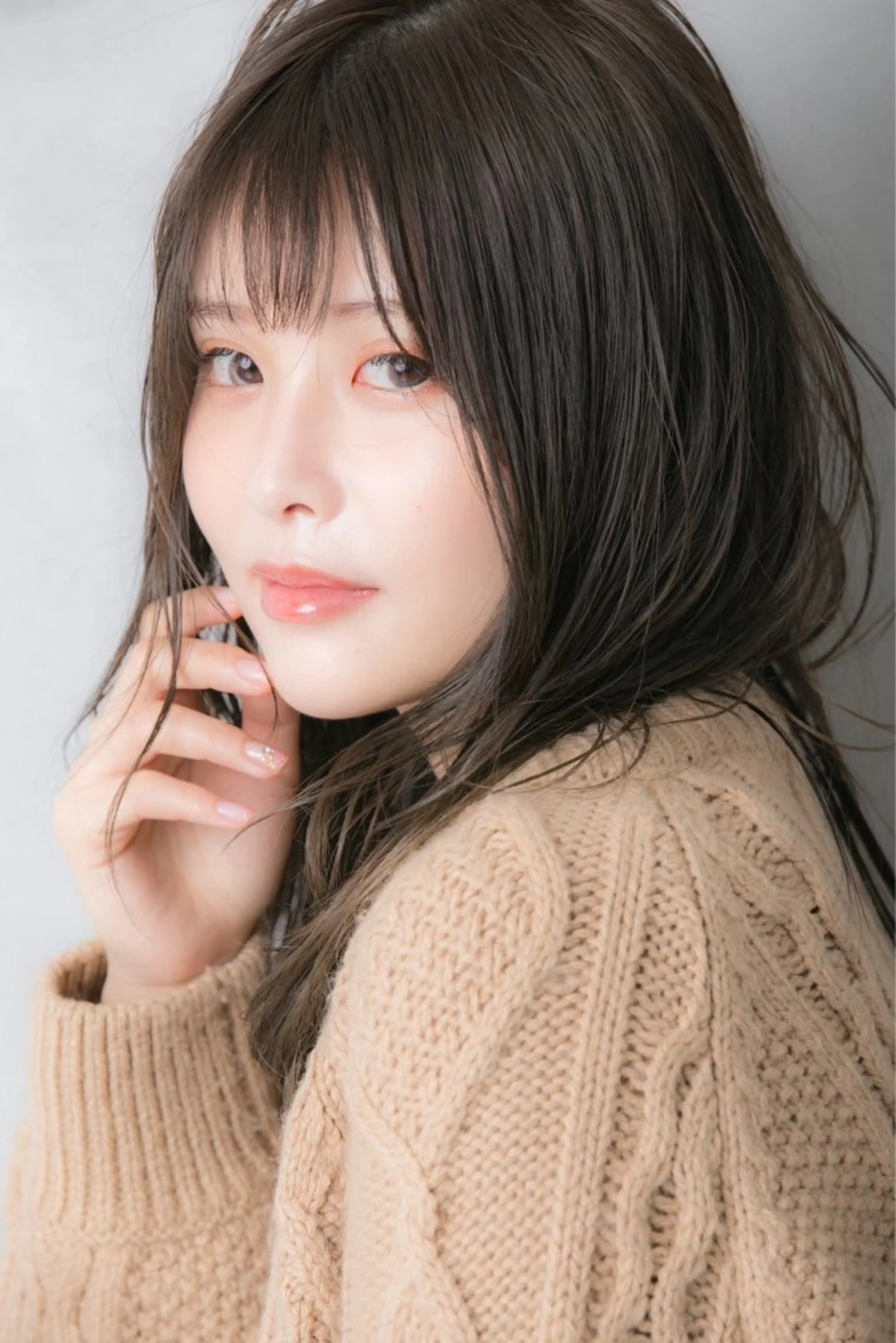 ミディアム カラー amble luxe 髪質改善 💕のヘアスタイル