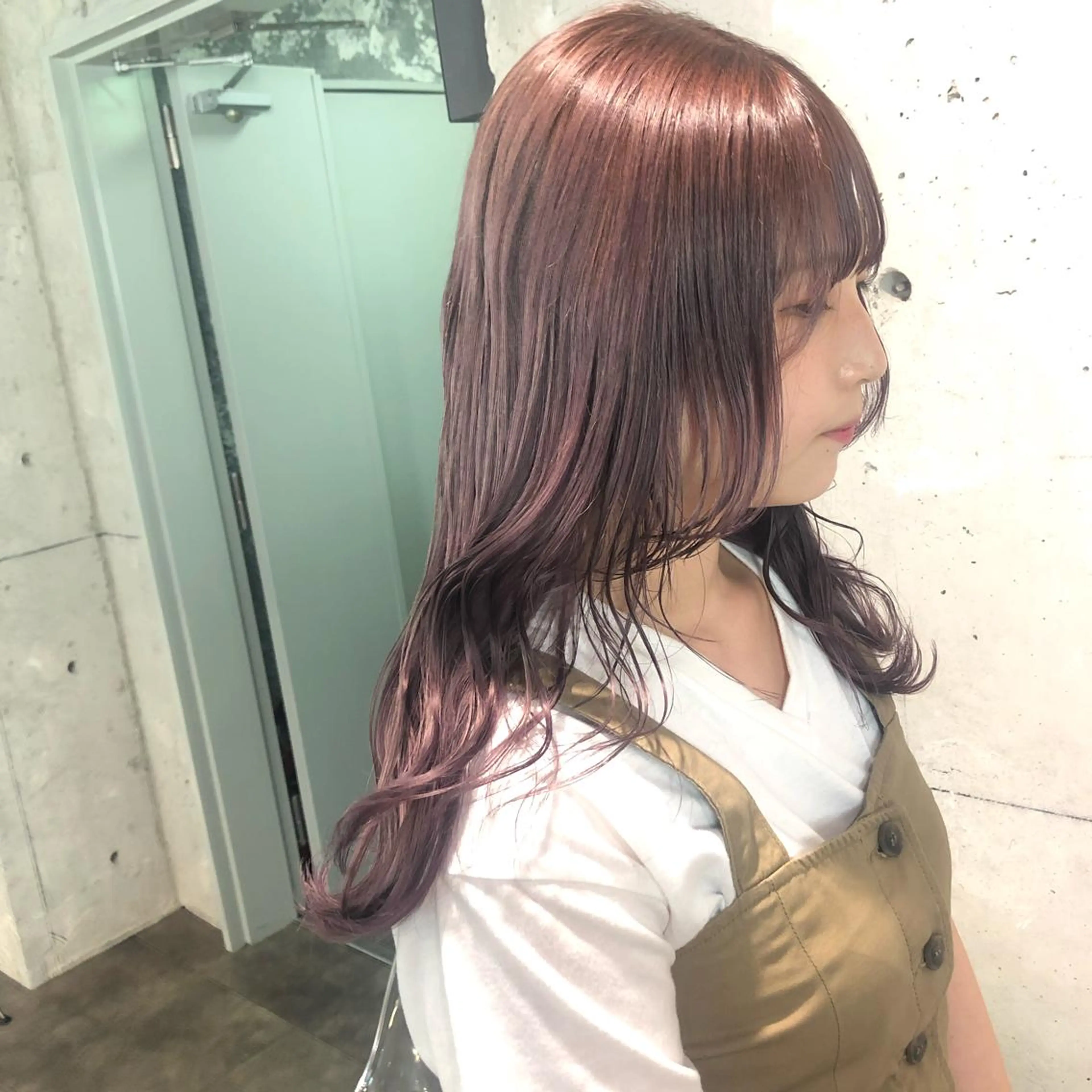 ロング カラー カット パーマ 🔷似合わせのプロ KUMA🔷のヘアスタイル