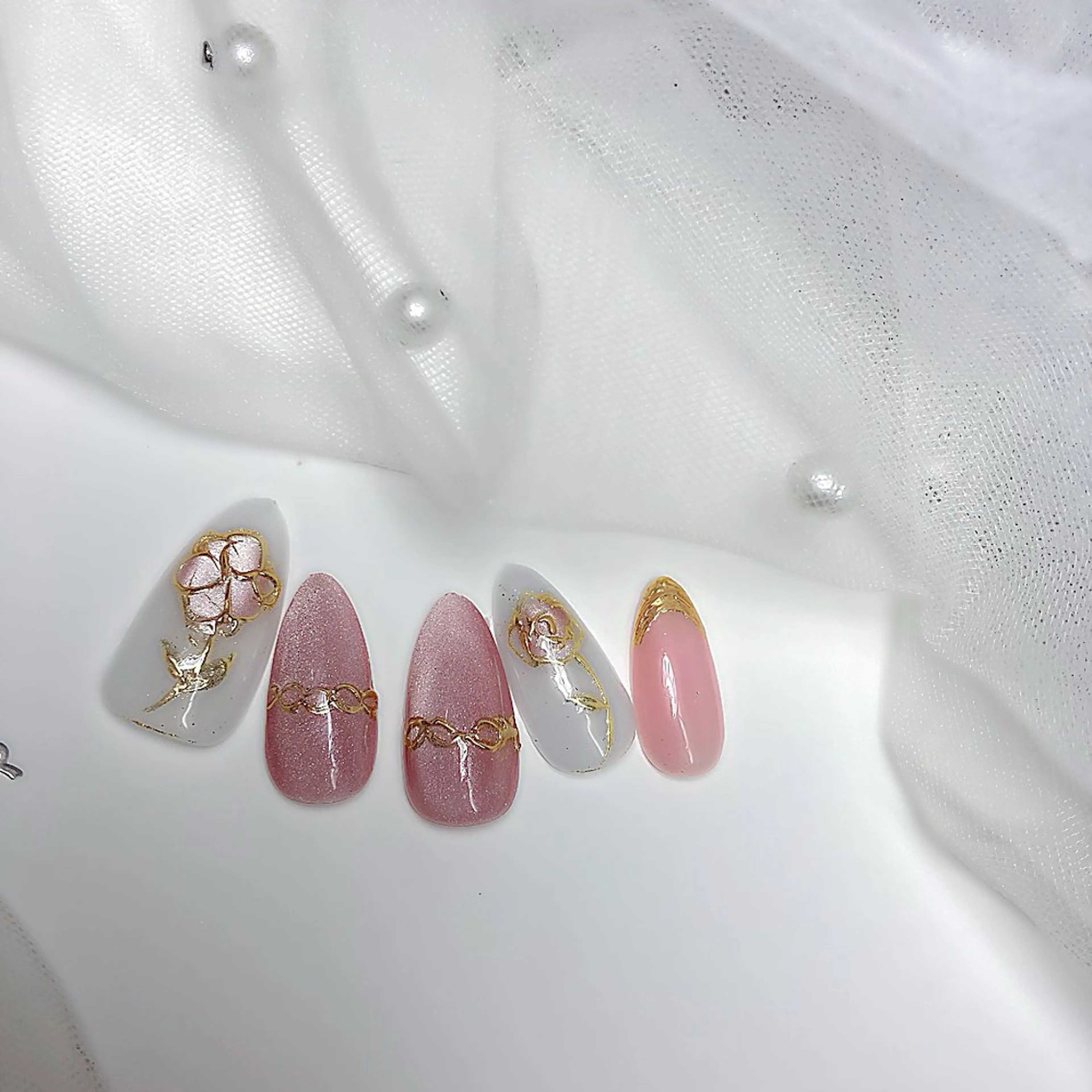 ネイル 中国整体院中の ネイルサロン💅のネイルデザイン