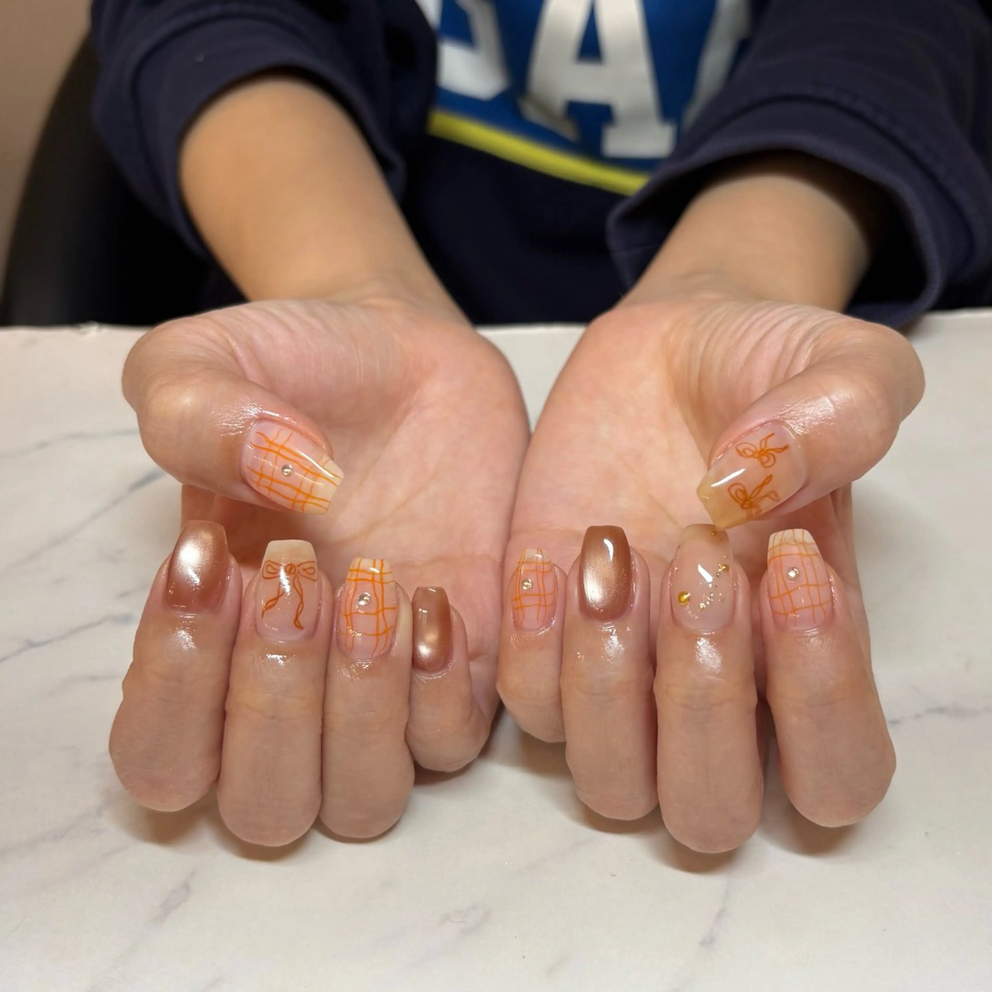 ネイル アートネイル 💫 さりのネイルデザイン