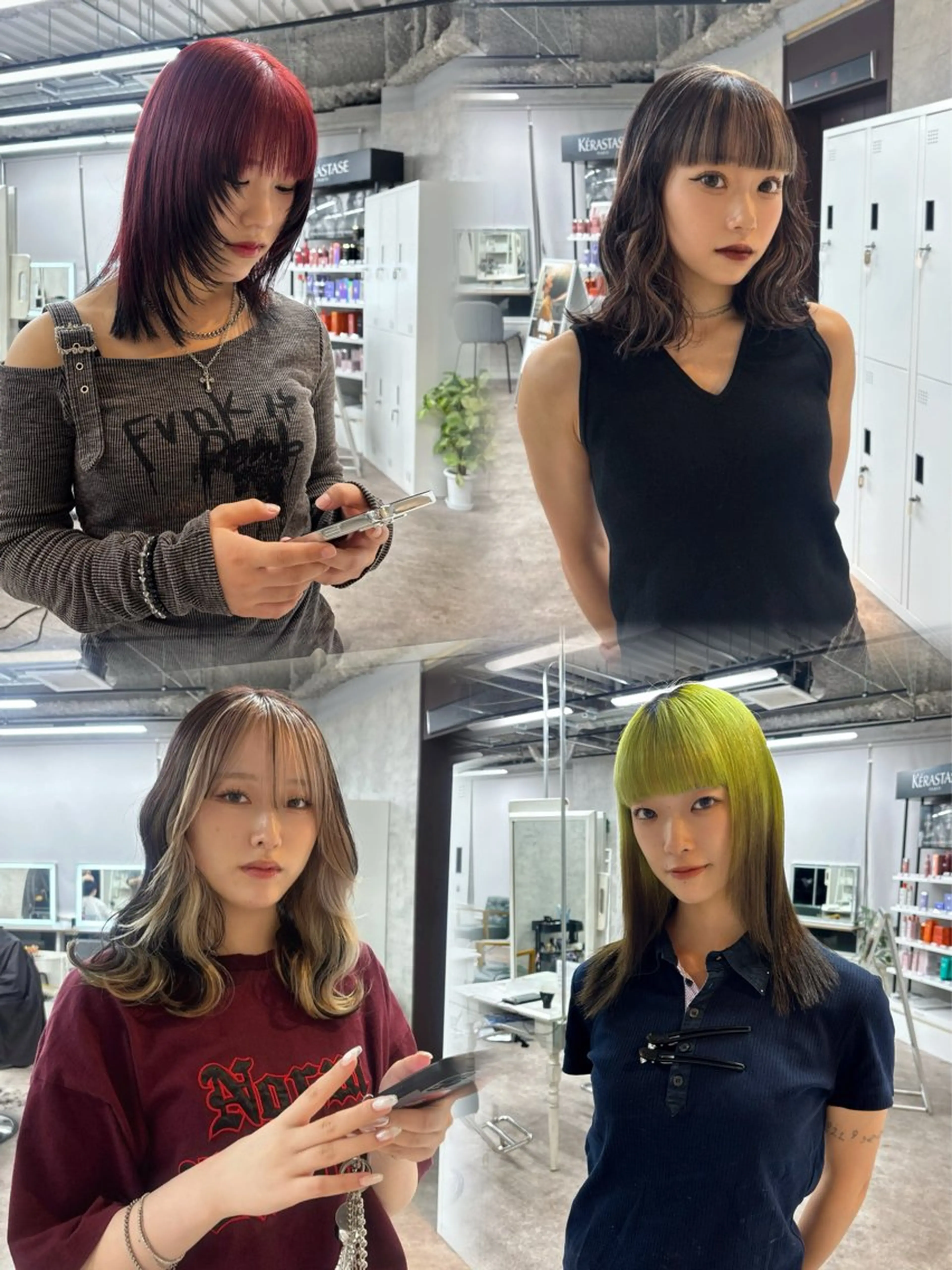 【🍒大宮で叶うデザインカラー🍒】カット➕ブリーチ➕オンカラー➕1stepトリートメント🎀✨⚠️デザインのみ募集の写真