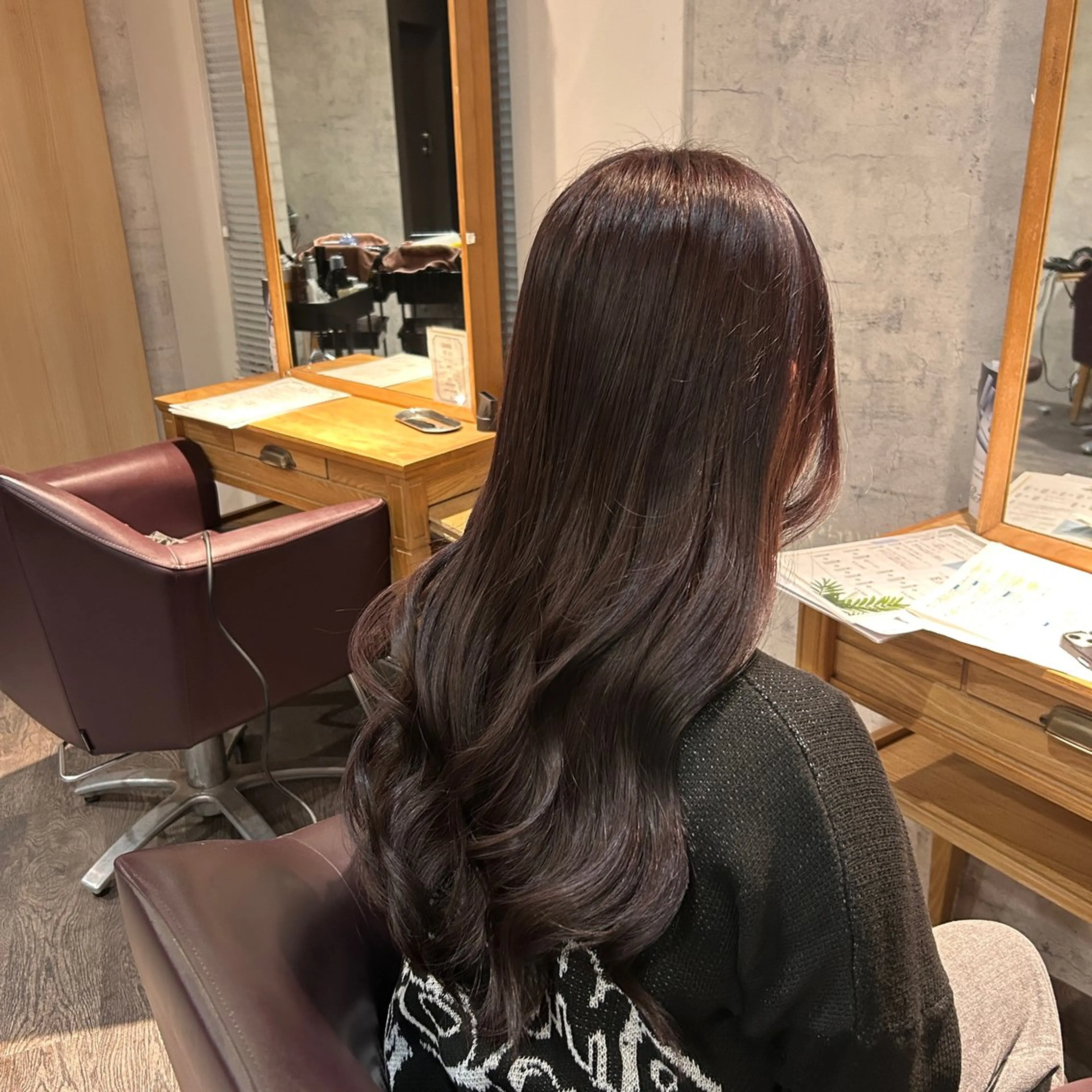 ロング カラー ハイトーン🇰🇷 19歳美容師アリルのヘアスタイル