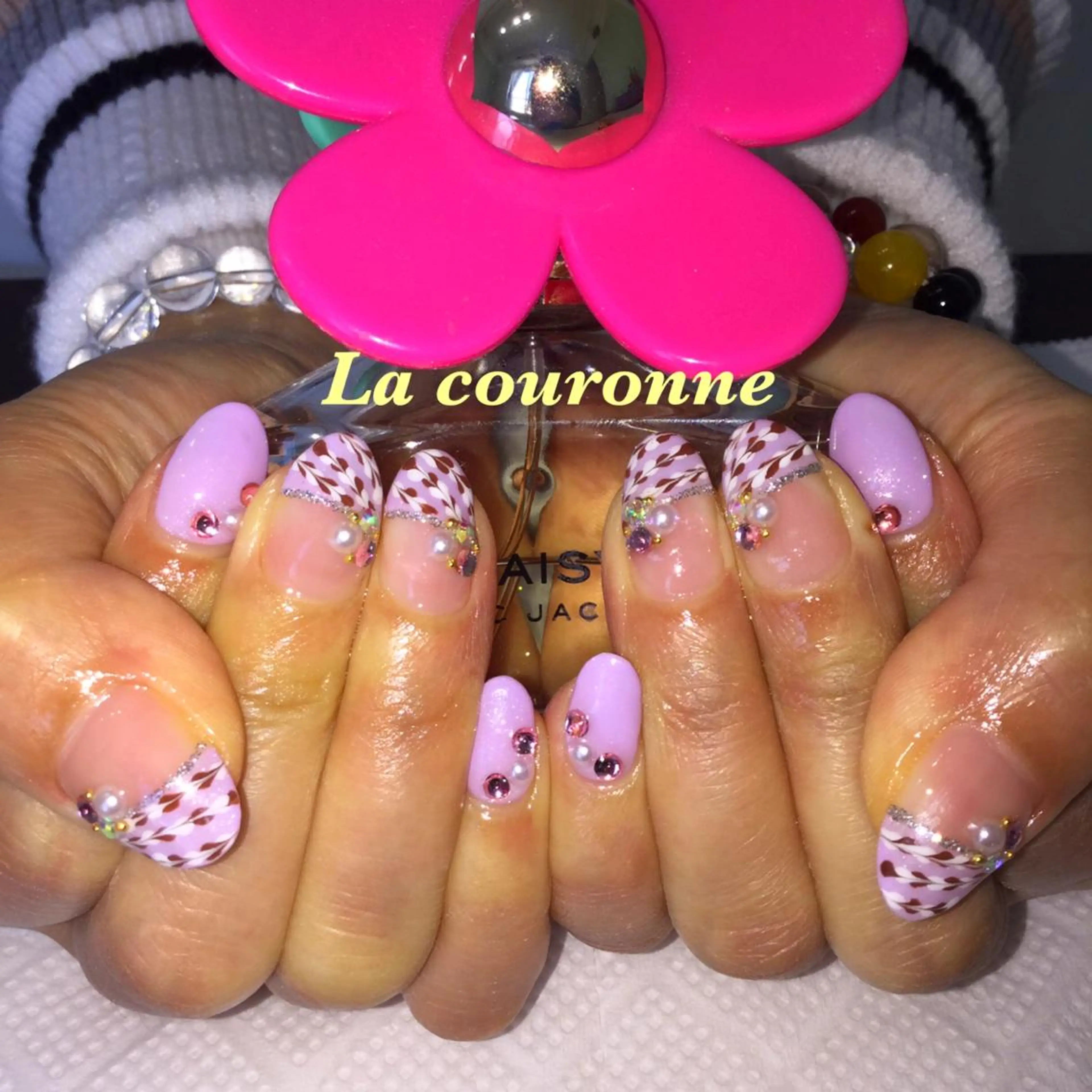 ネイル ハンドネイル Lacouronne NATSUMIのネイルデザイン