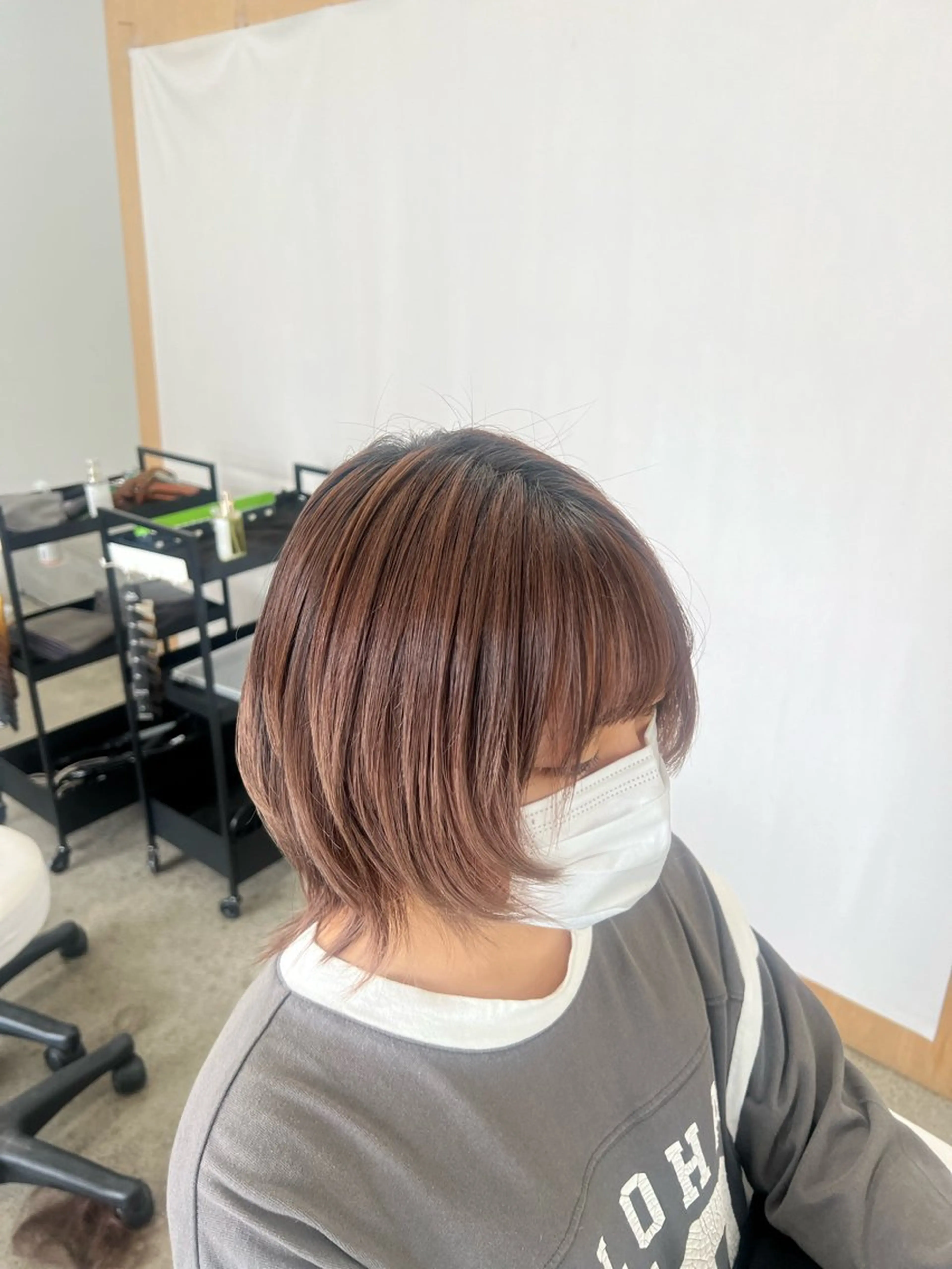 ショート カット トリートメント build所属・秋山 花音のヘアスタイル