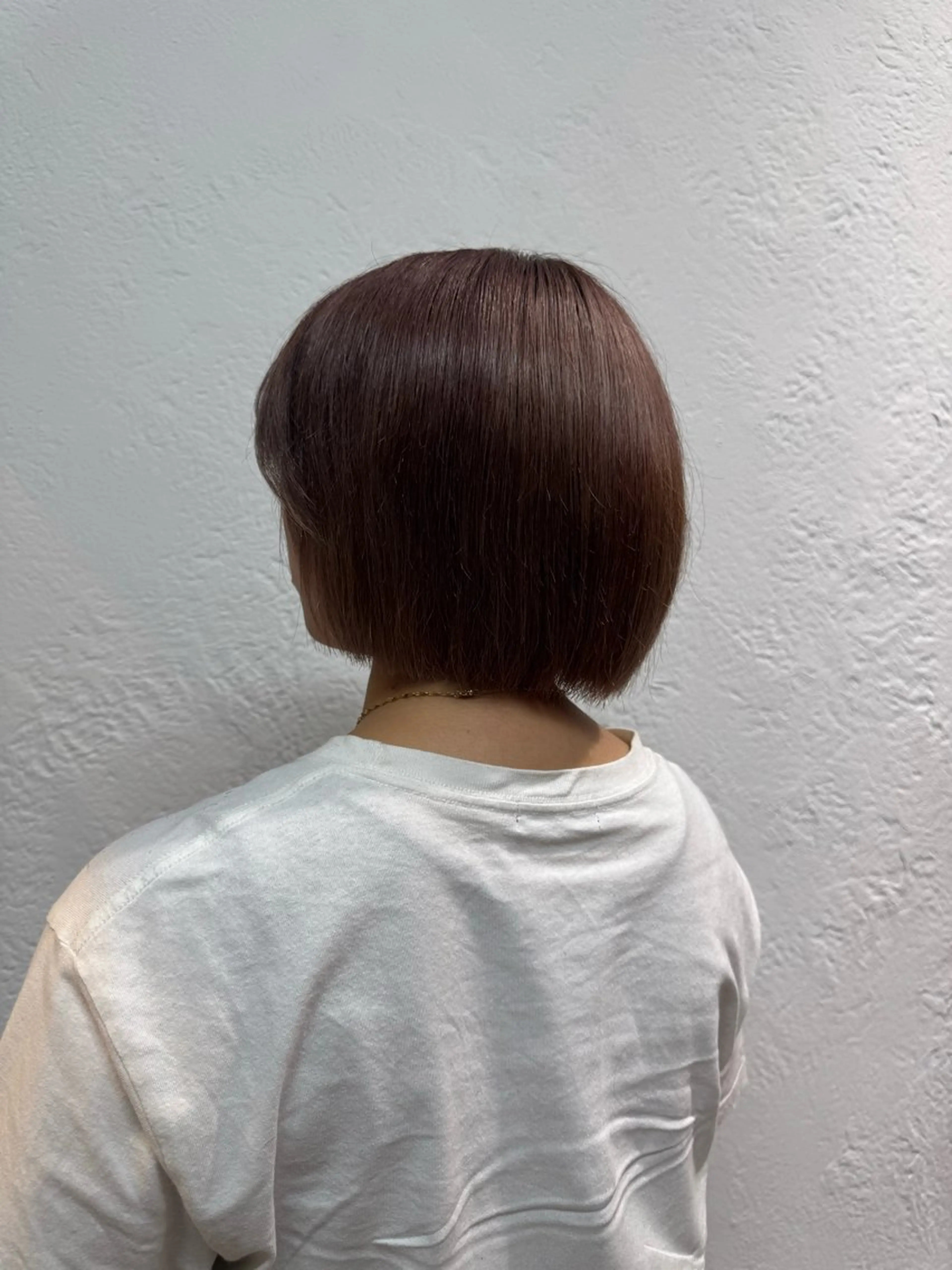 ショート ボブ フミ美容室GIGI店所属・牲川 愛望のヘアスタイル