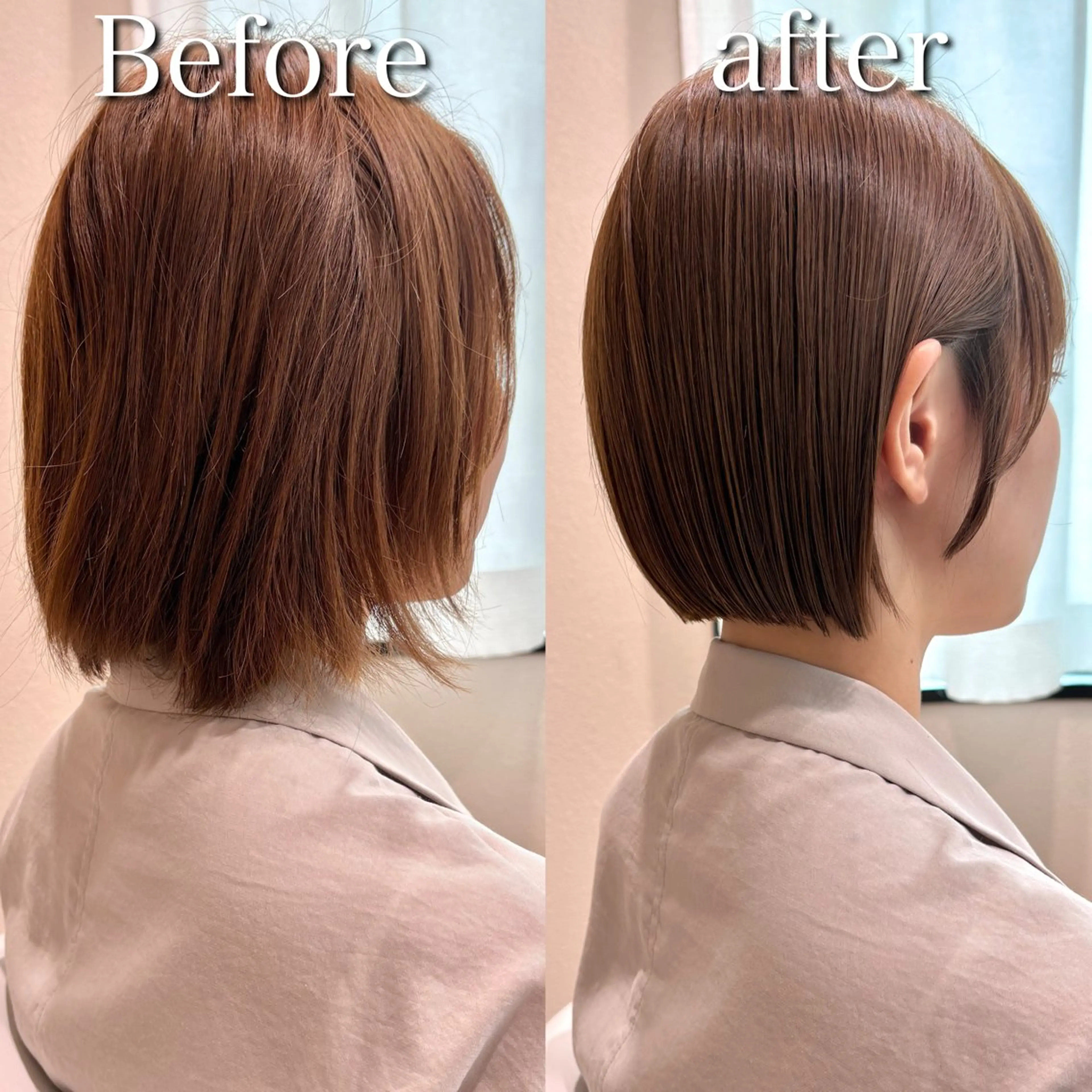 ショート レイヤーカット/韓国 /伊藤　怜のヘアスタイル