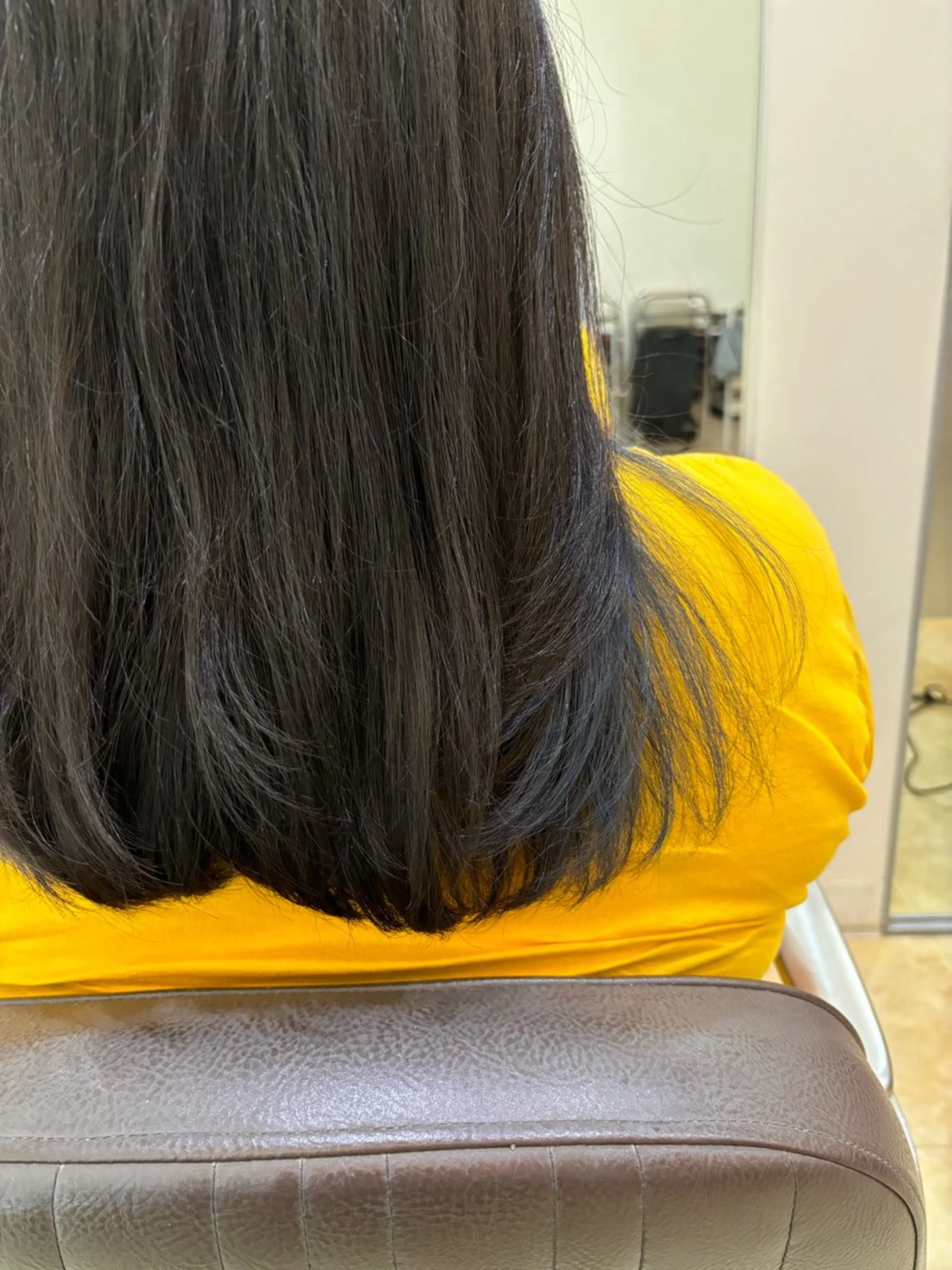 ロング カラー ヘアカラー 亀山 来未のヘアスタイル