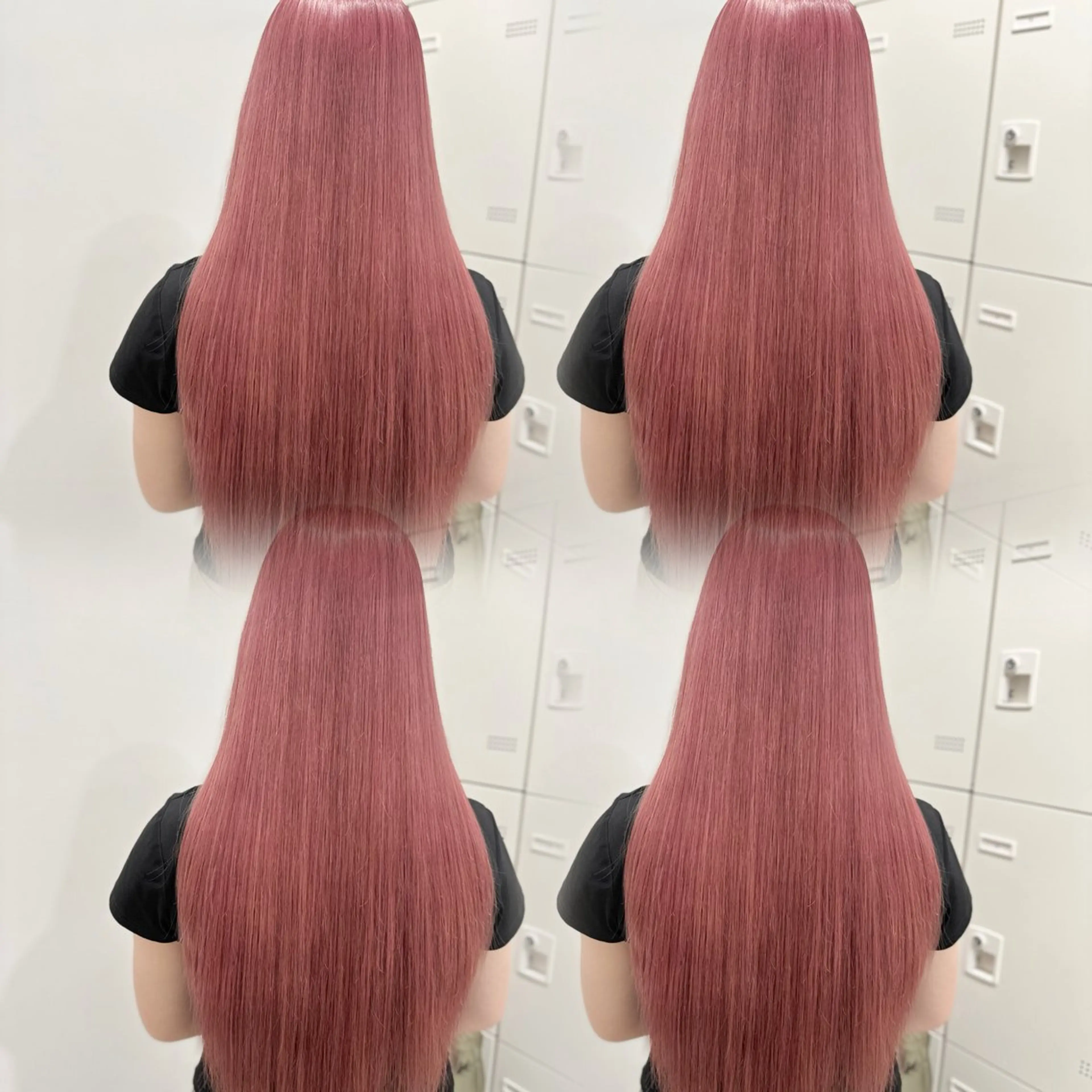 ロング カラー 🤍横浜ブリーチ /レイヤーカット🤍のヘアスタイル