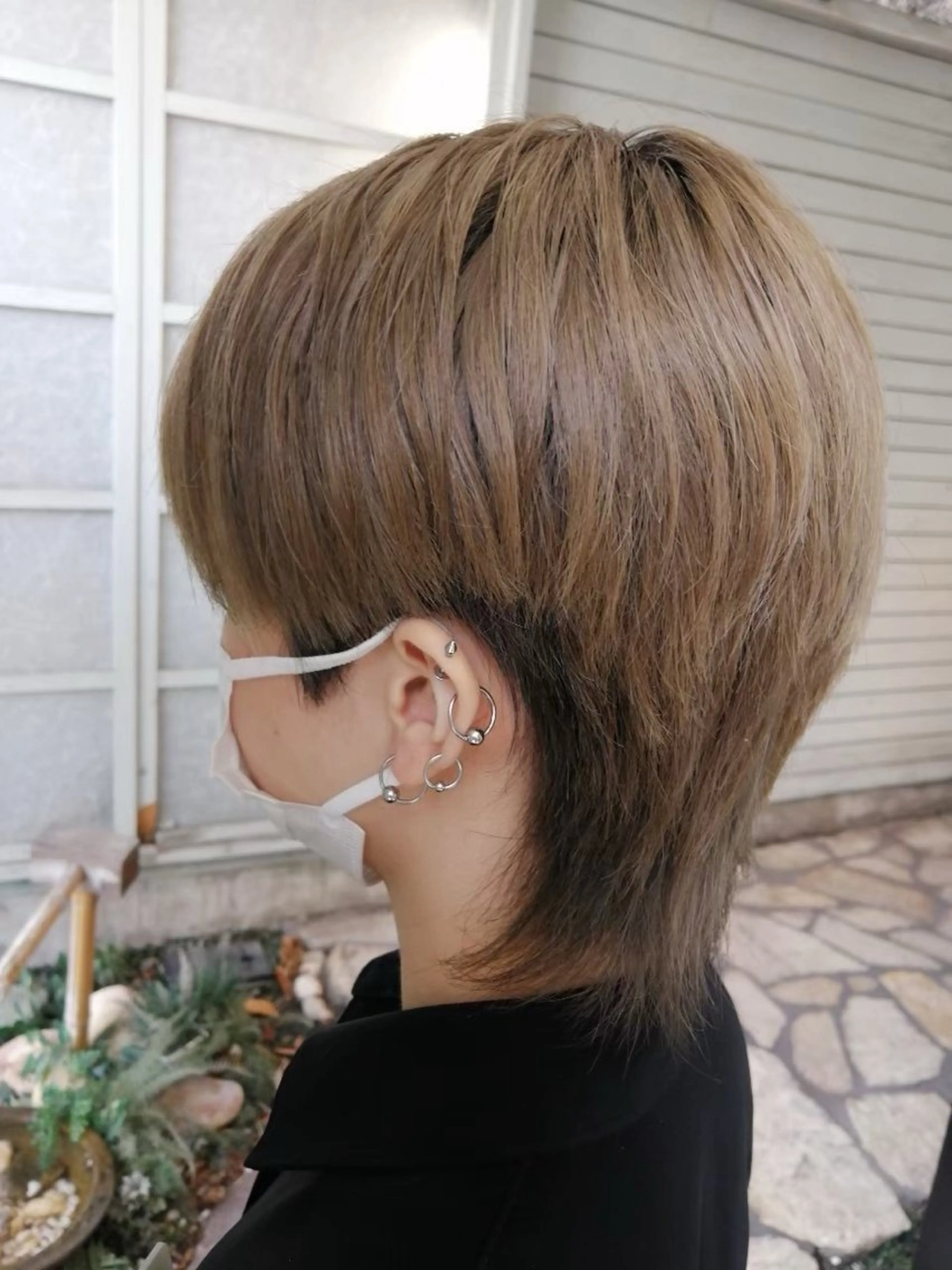 ショート カラー MESSA Raffinato所属・岩永 知衣のヘアスタイル