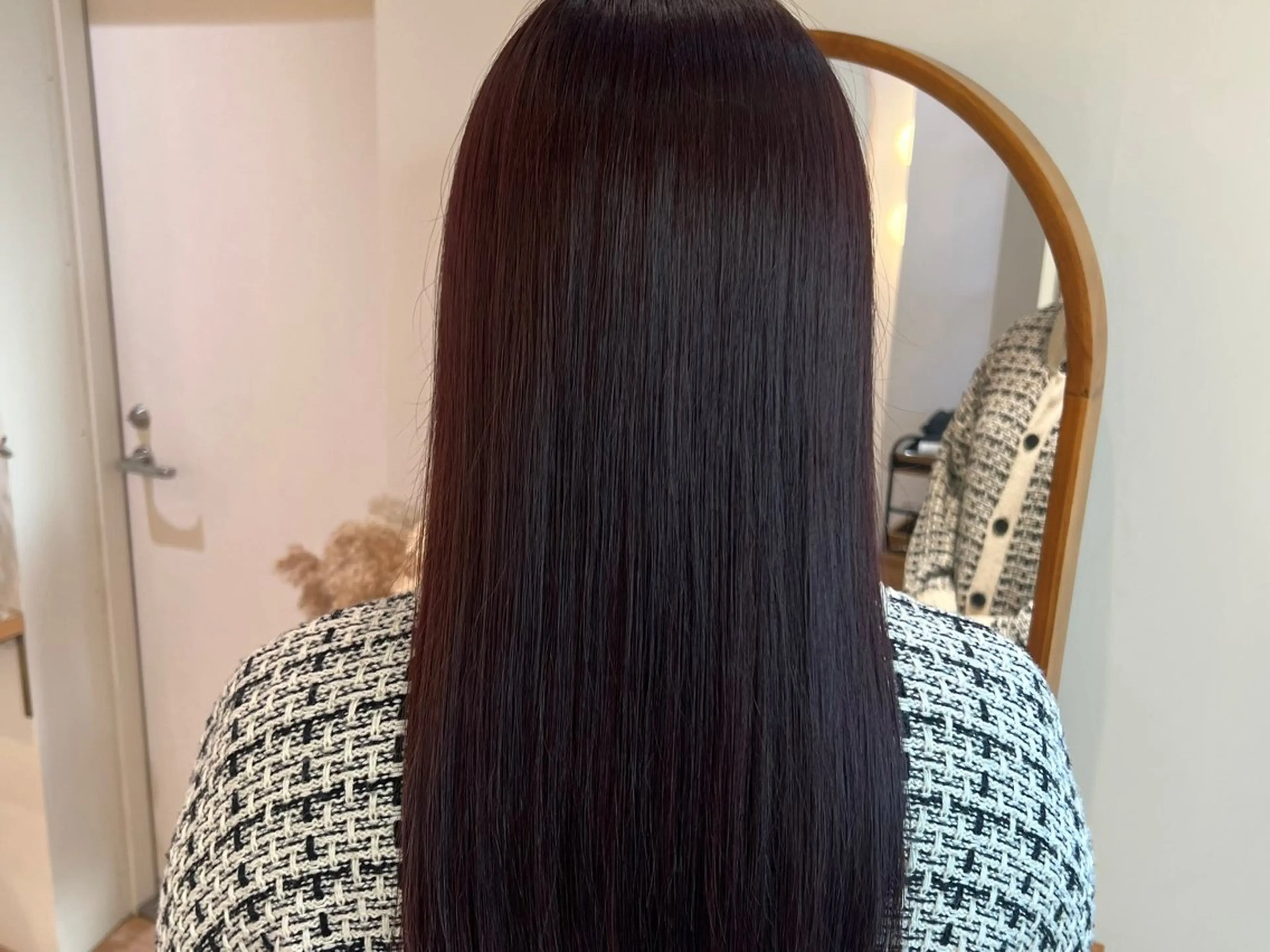 ロング カラー ヘアカラー 縮毛矯正 🫧いせき もえ🫧のヘアスタイル