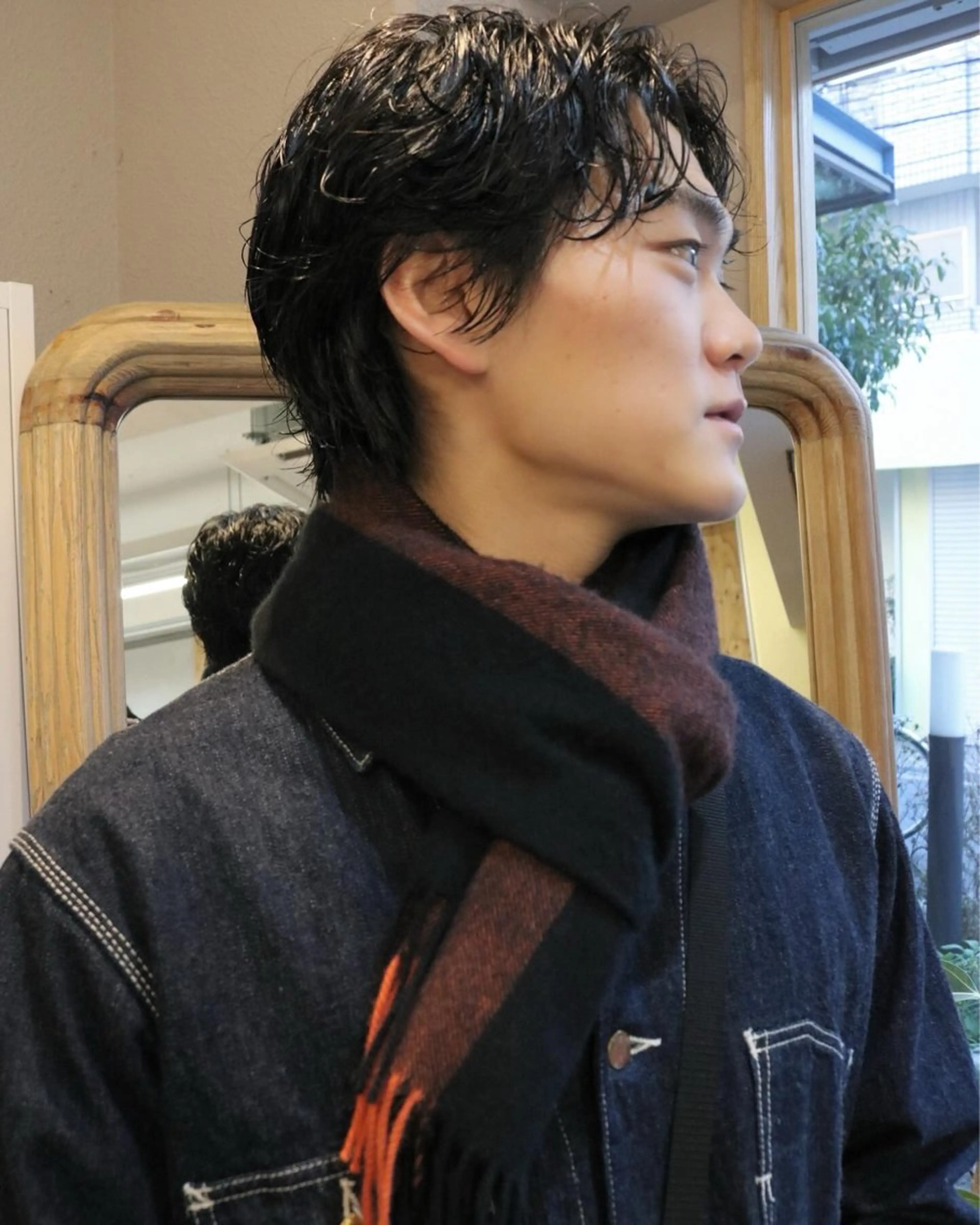 ショート パーマ カット パーマ トリートメント 松村 澪里のヘアスタイル
