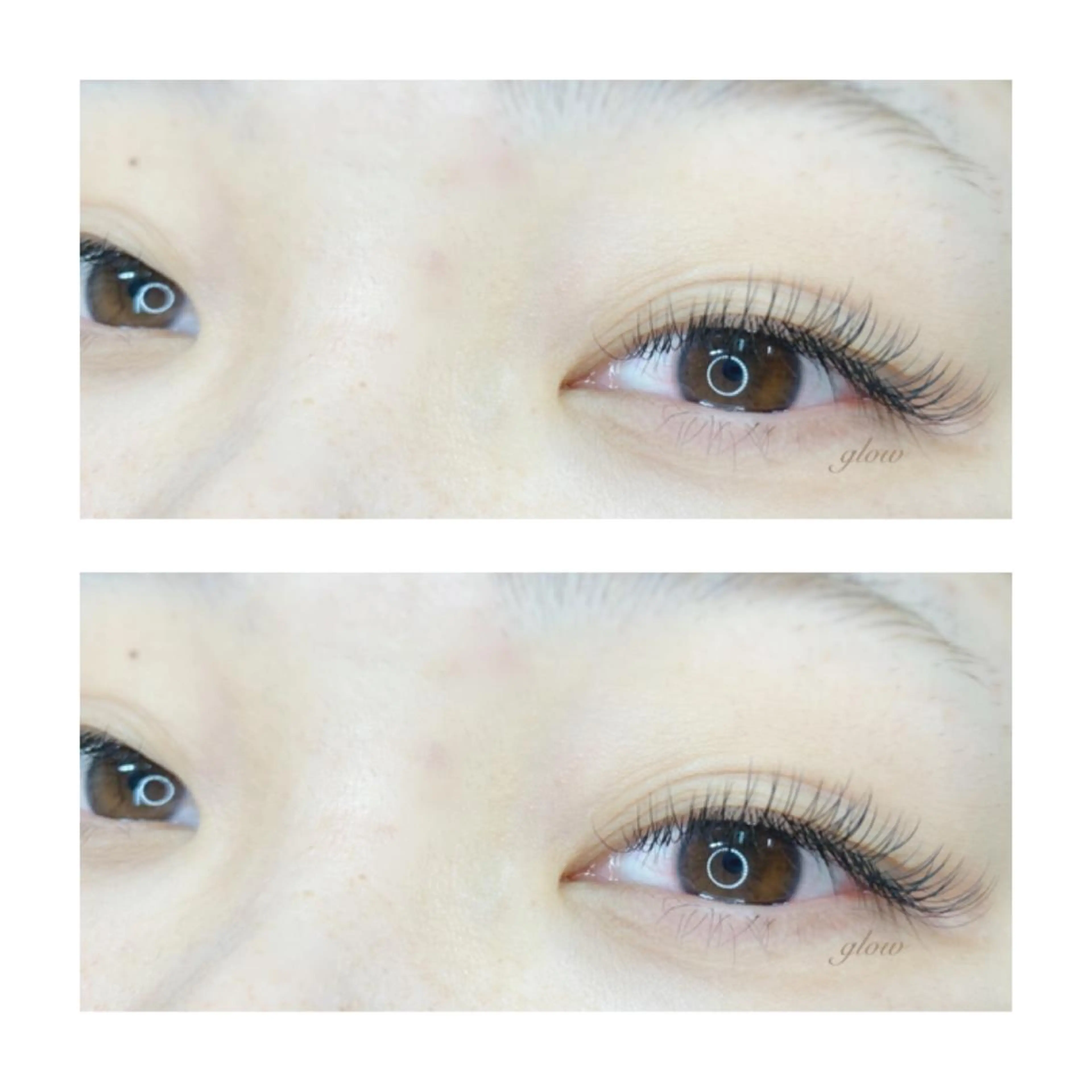 マツエク・マツパ フラットラッシュ eyelash salon glow所属・eyelash glowのマツエク・マツパデザイン