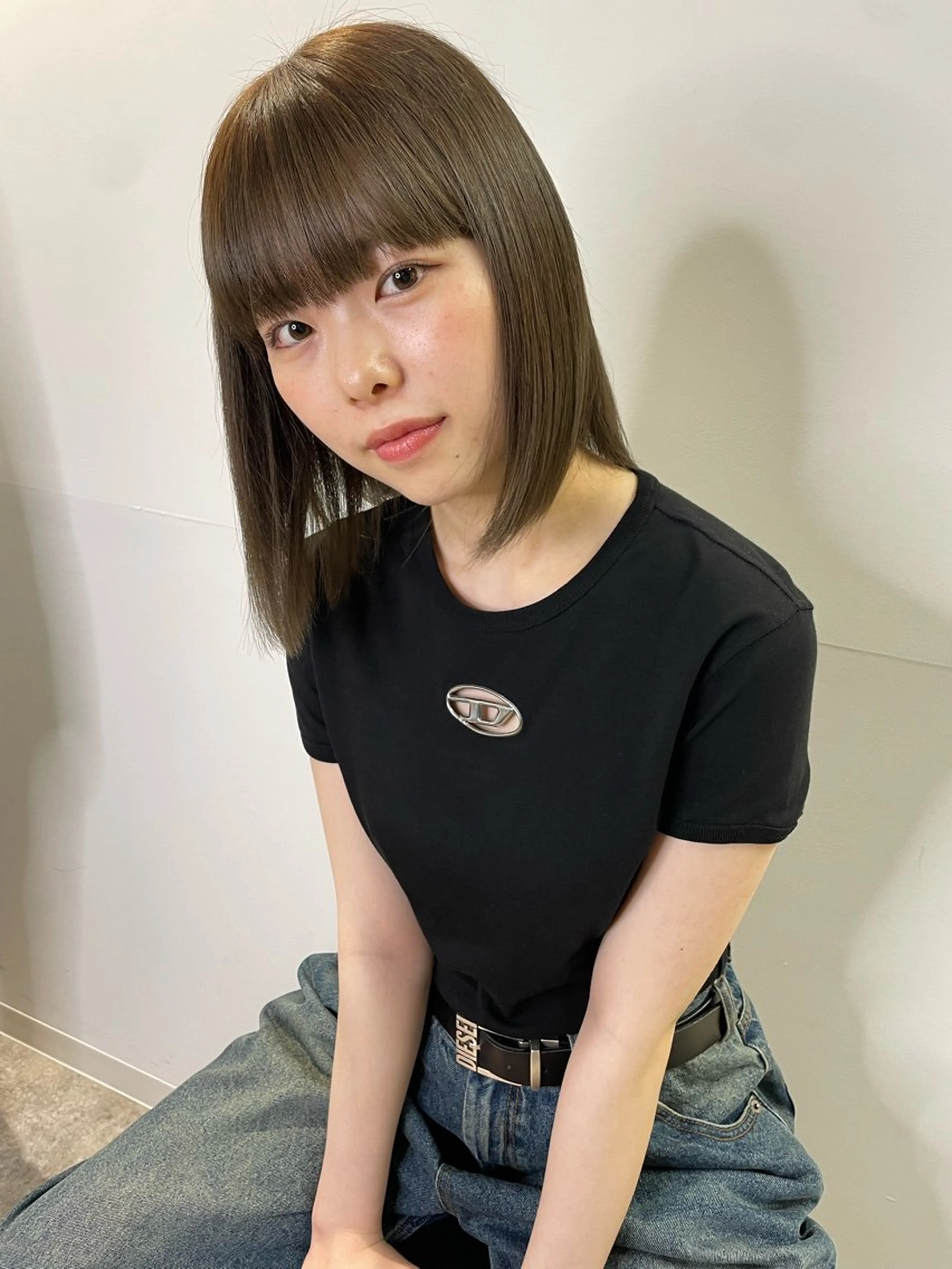 ショート ヘアカラー 【無料カットモデル】 水山まさはる🌸のヘアスタイル