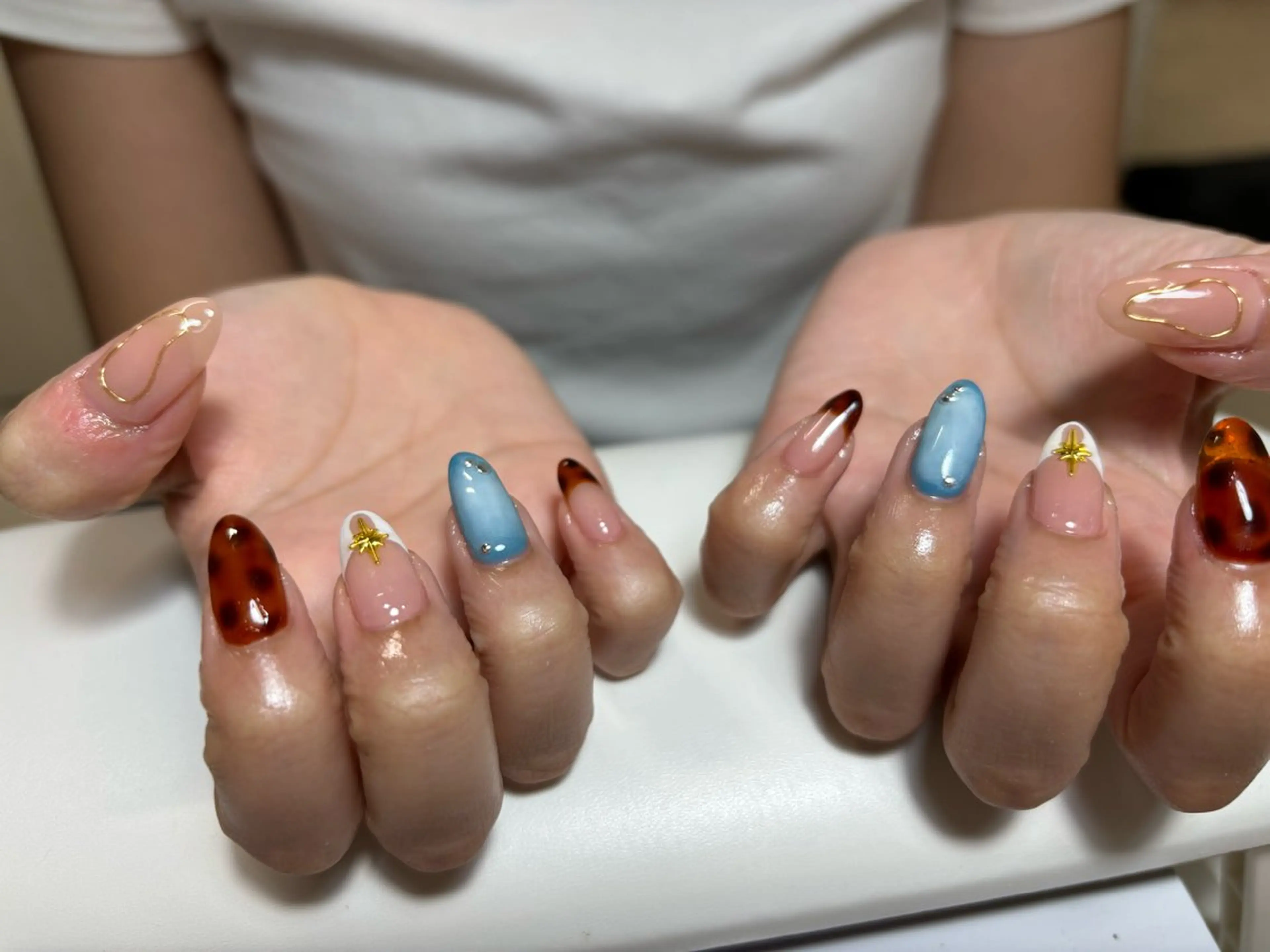 ネイル ハンドネイル pluck所属・さとう のぞみのネイルデザイン