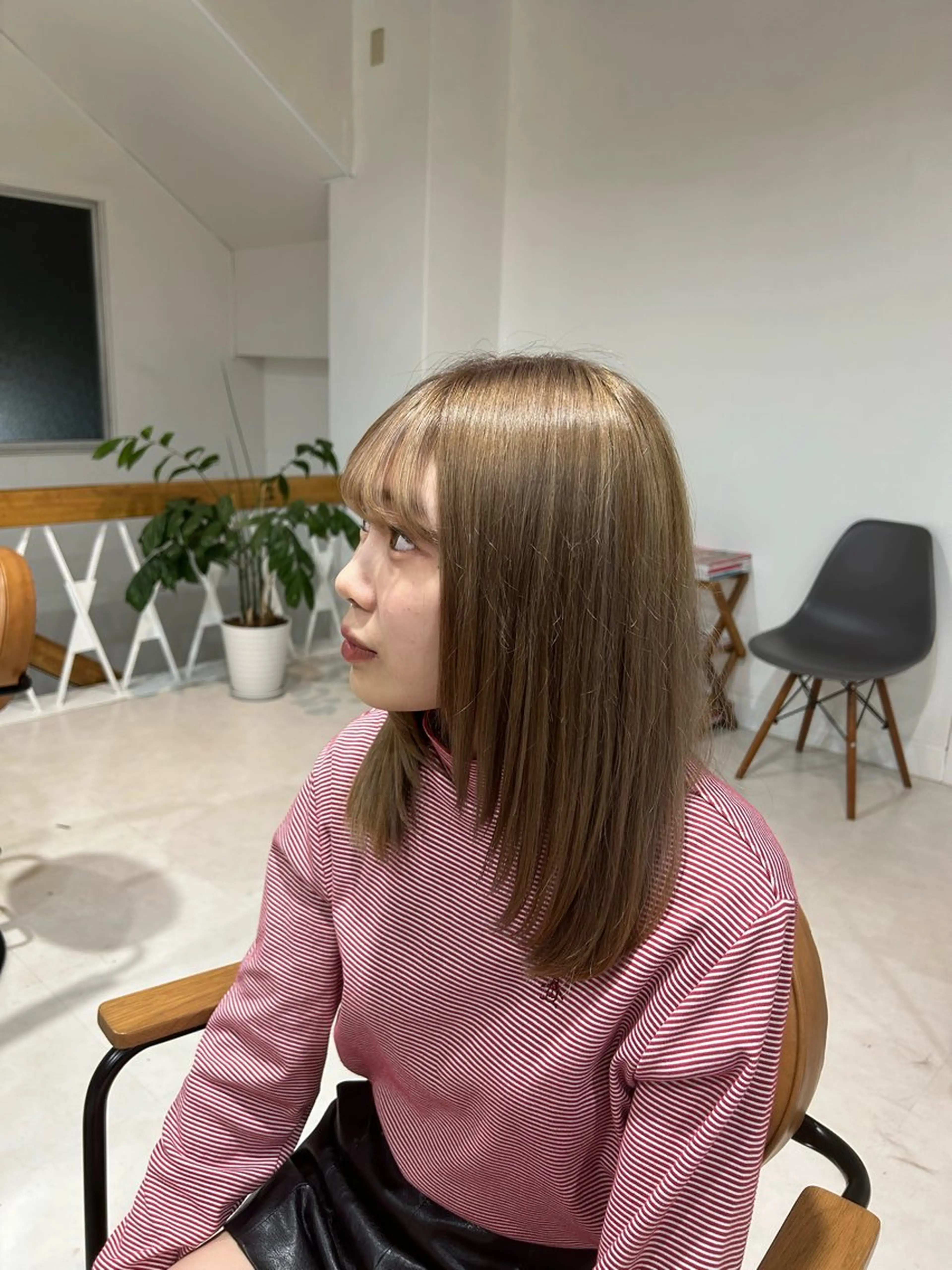 ミディアム amoretto miyuのヘアスタイル