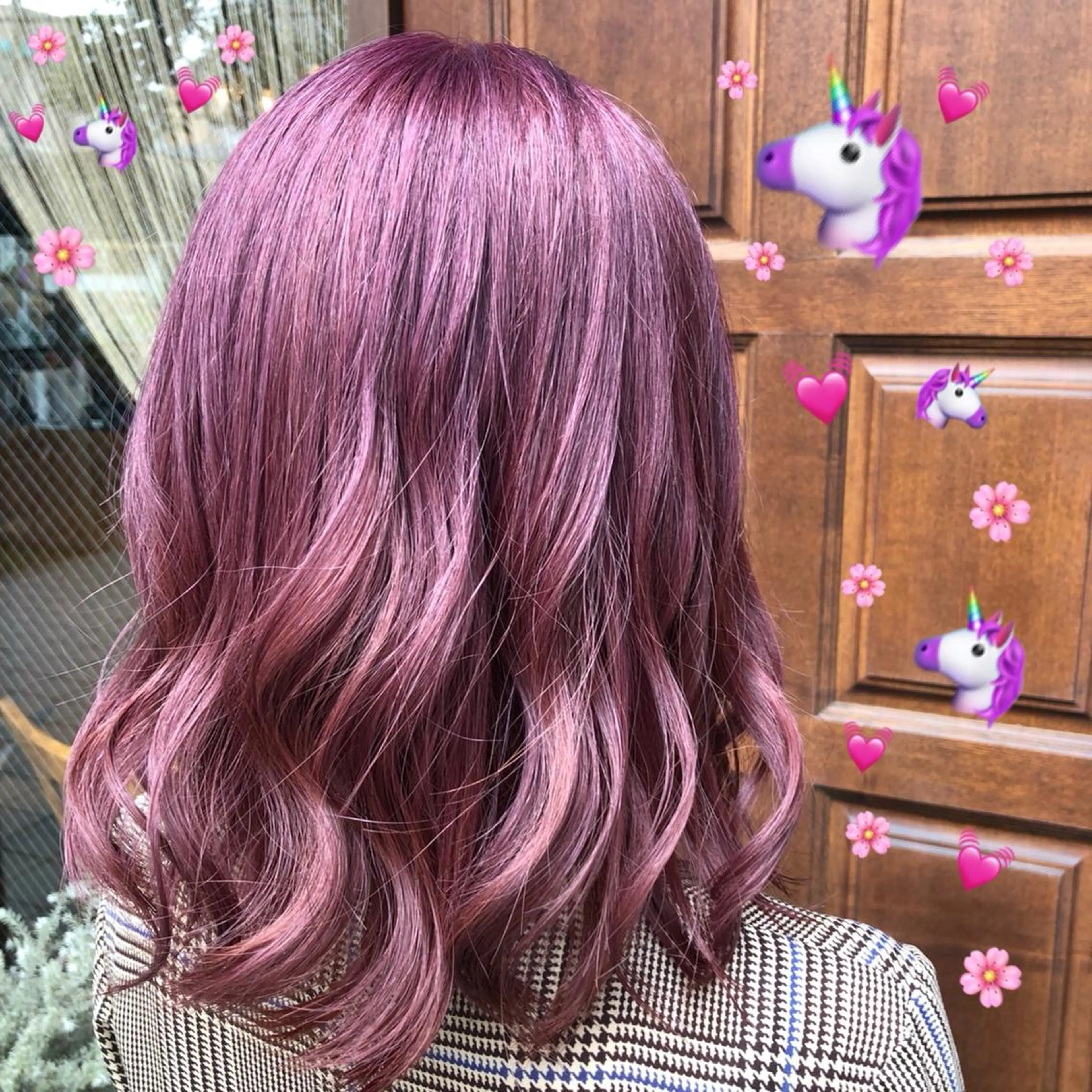 セミロング カラー ヘアカラー トリートメント 🍊🍊COコ かぢあおい🍊🍊のヘアスタイル