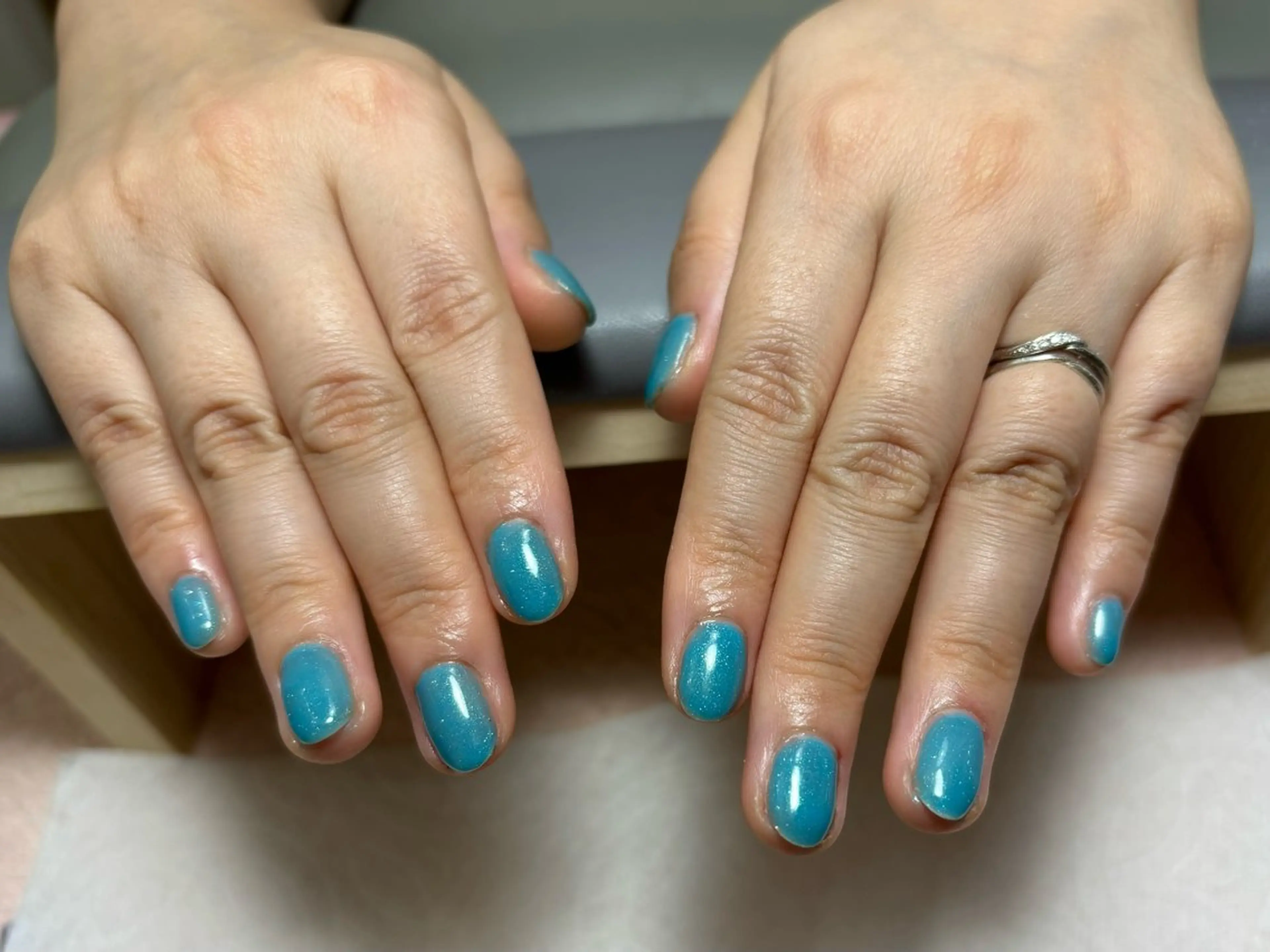 ネイル 水色 ワンカラーネイル Beautiful. Aのネイルデザイン