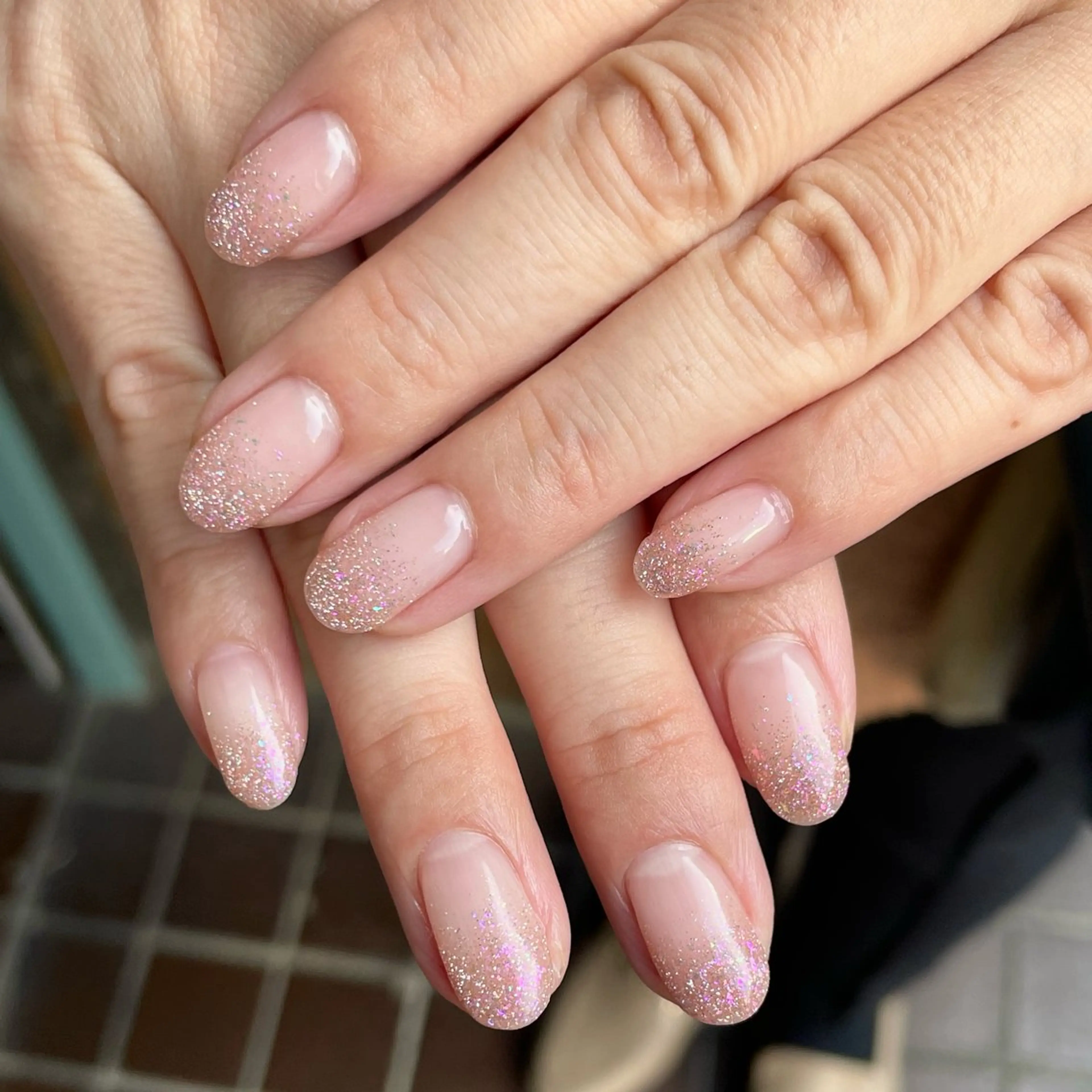 ネイル グラデーション ラメ(グリッター) ラメグラデーション KANOA nail place【カノア ネイル プレイス】所属・Sasa ✿のネイルデザイン