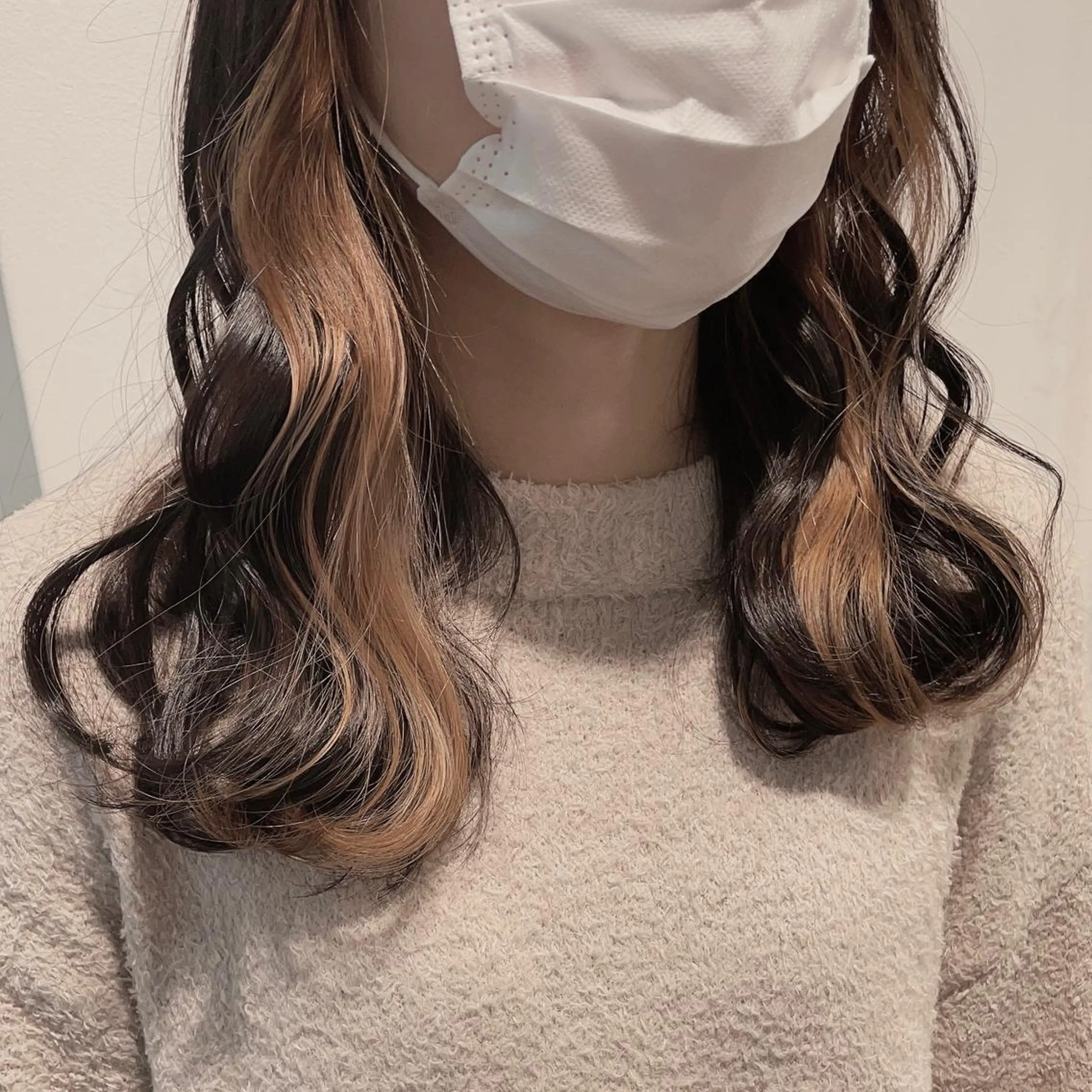 似合わせインナーダブルカラー🌸の写真