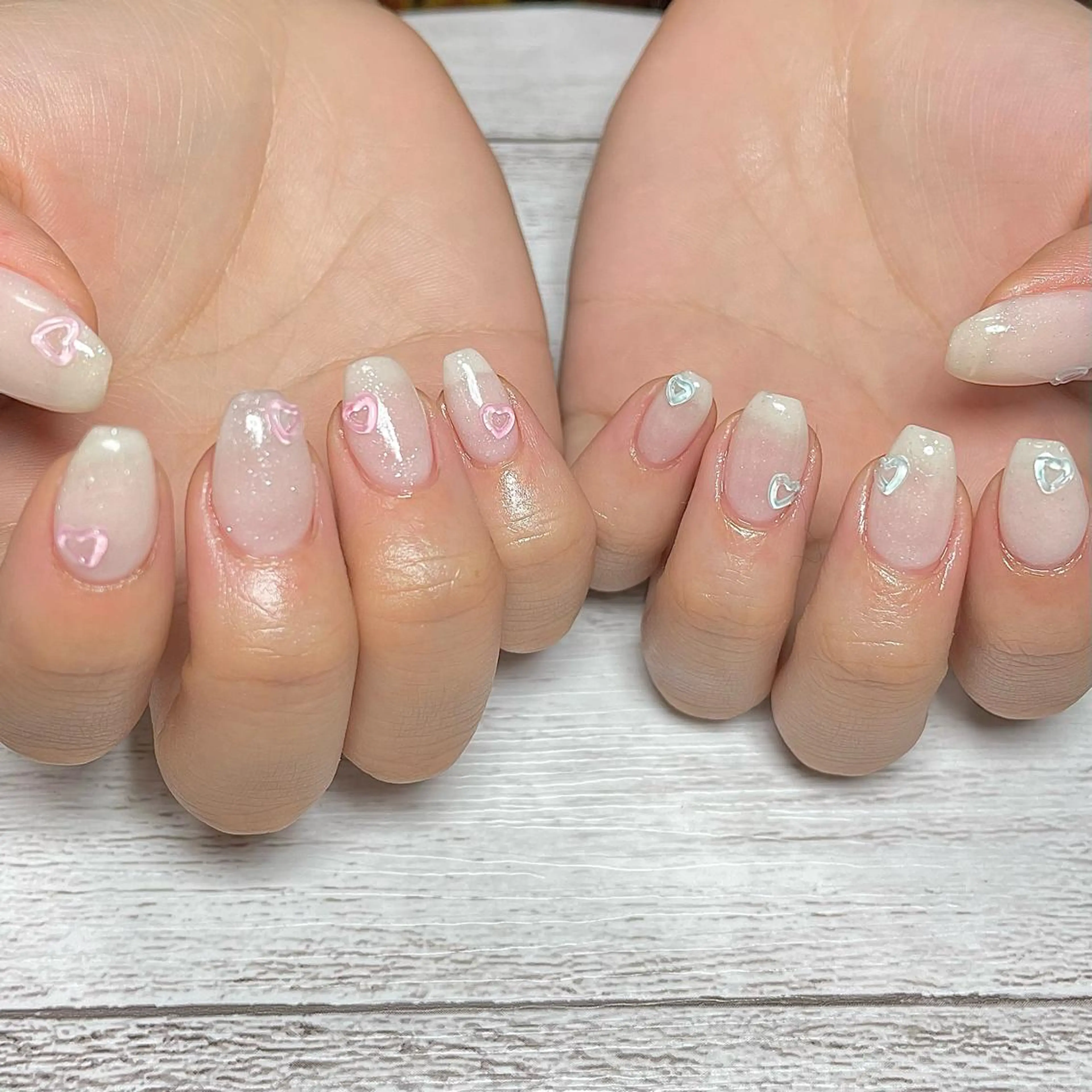 ネイル 持ち込み ハンドネイル Nailsalon BLOOM🌷 山崎のネイルデザイン