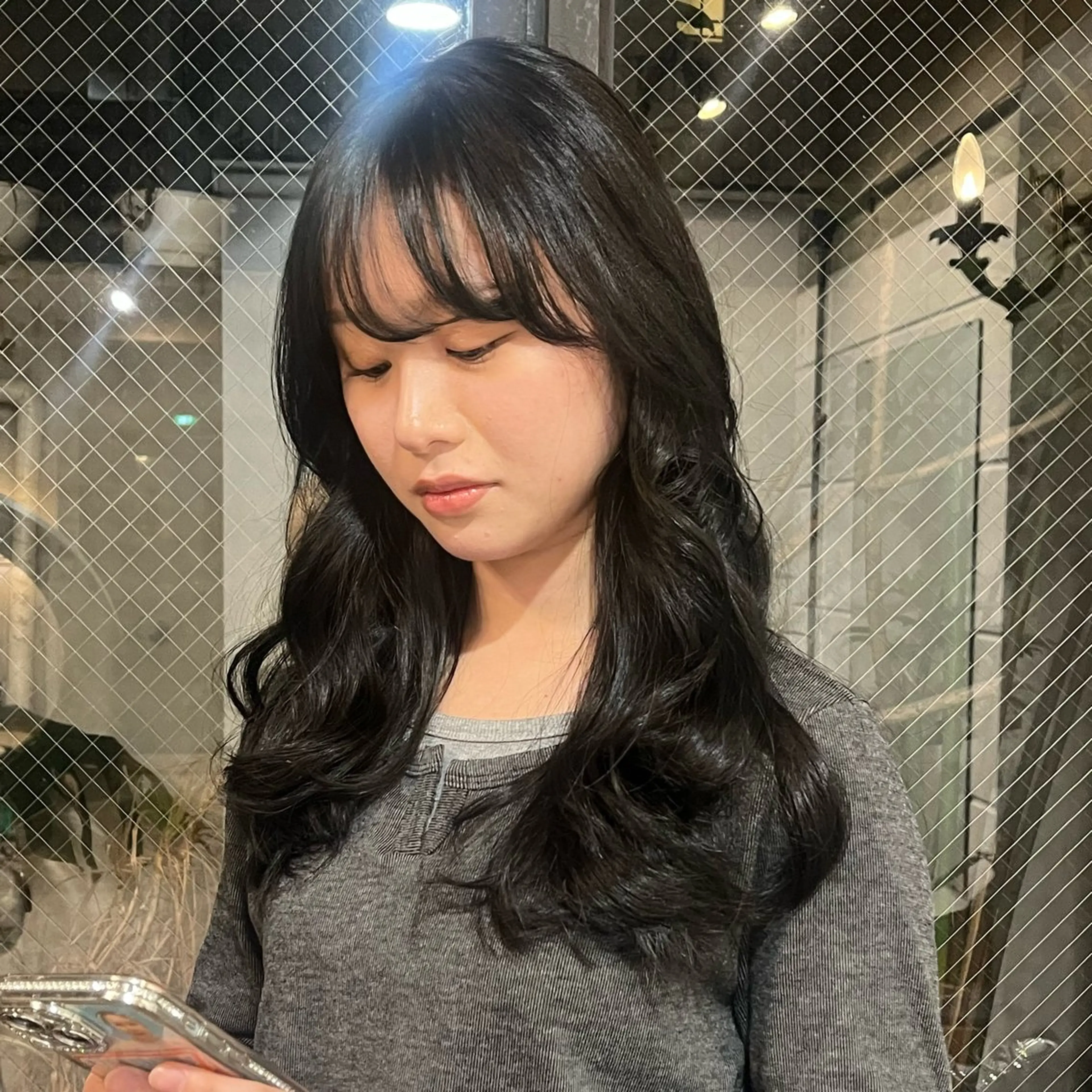 ロング カラー 透明感カラー カット ヘアカラー Qin所属・ハイトーン特化 🌟  ミキのヘアスタイル