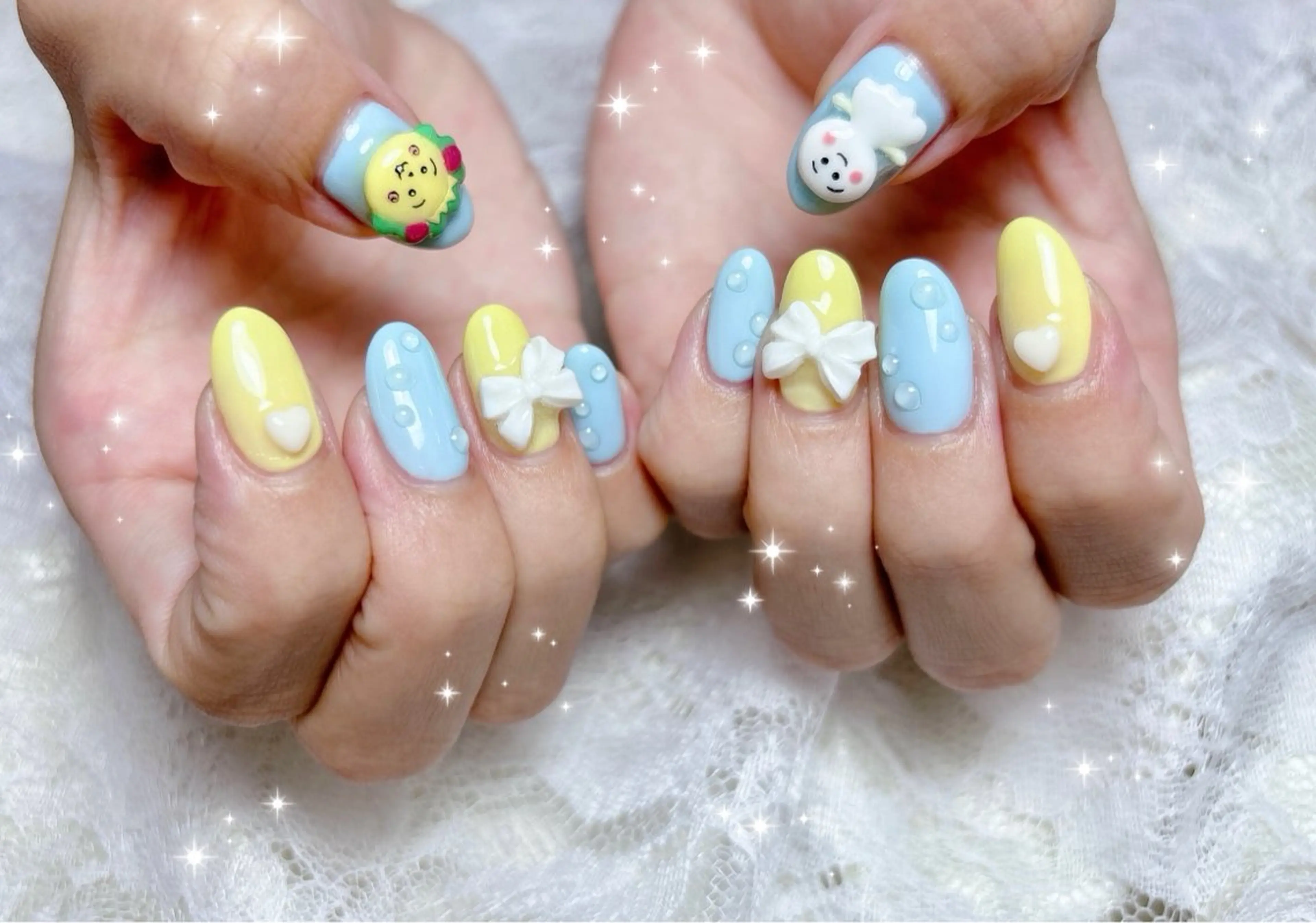 ネイル アートネイル ハンドネイル FLARE NAIL フレアネイルのネイルデザイン