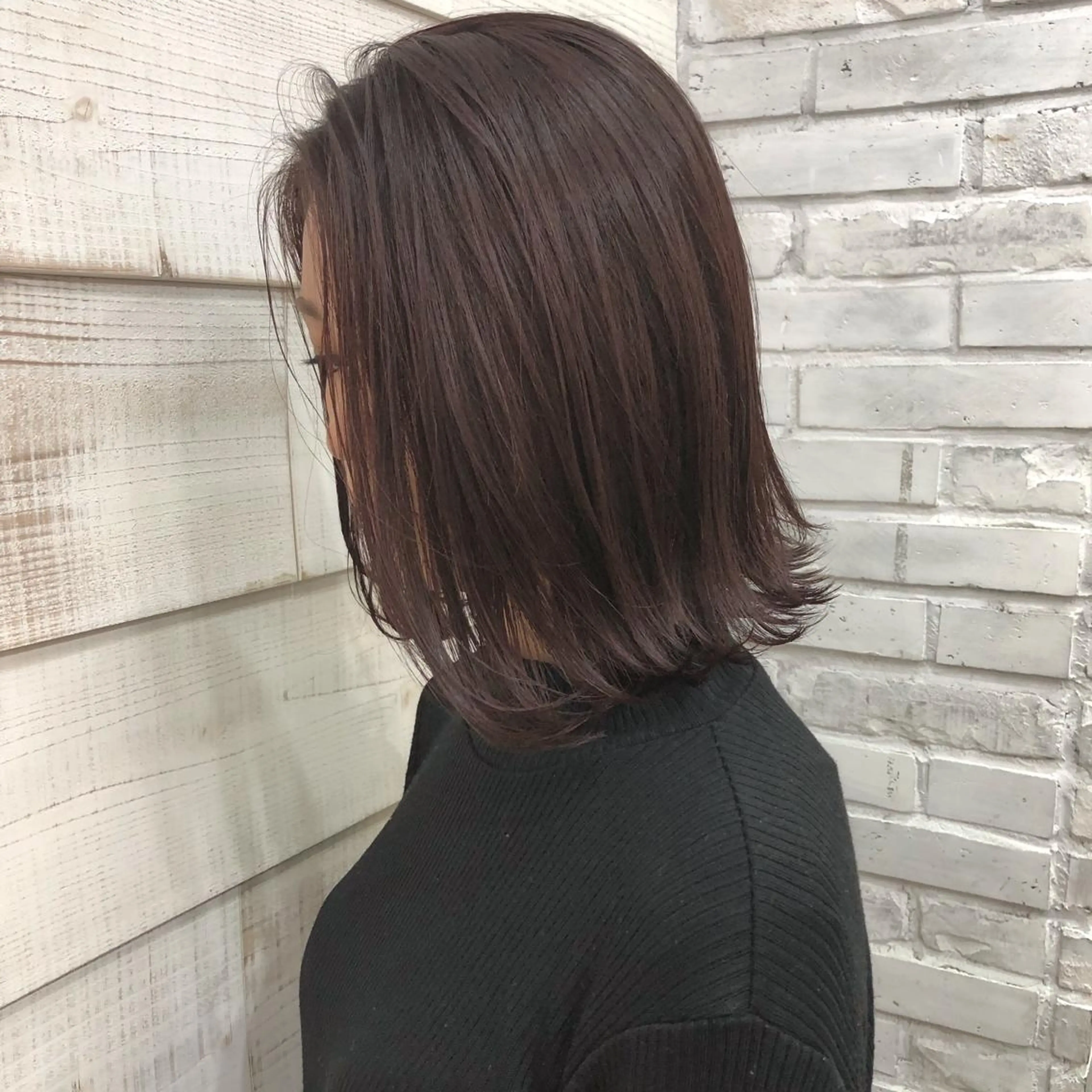 ミディアム カラー ヘアアレンジ ネイル マツエク・マツパ 原宿レイヤーカット 渋谷【山本喜熙】のヘアスタイル