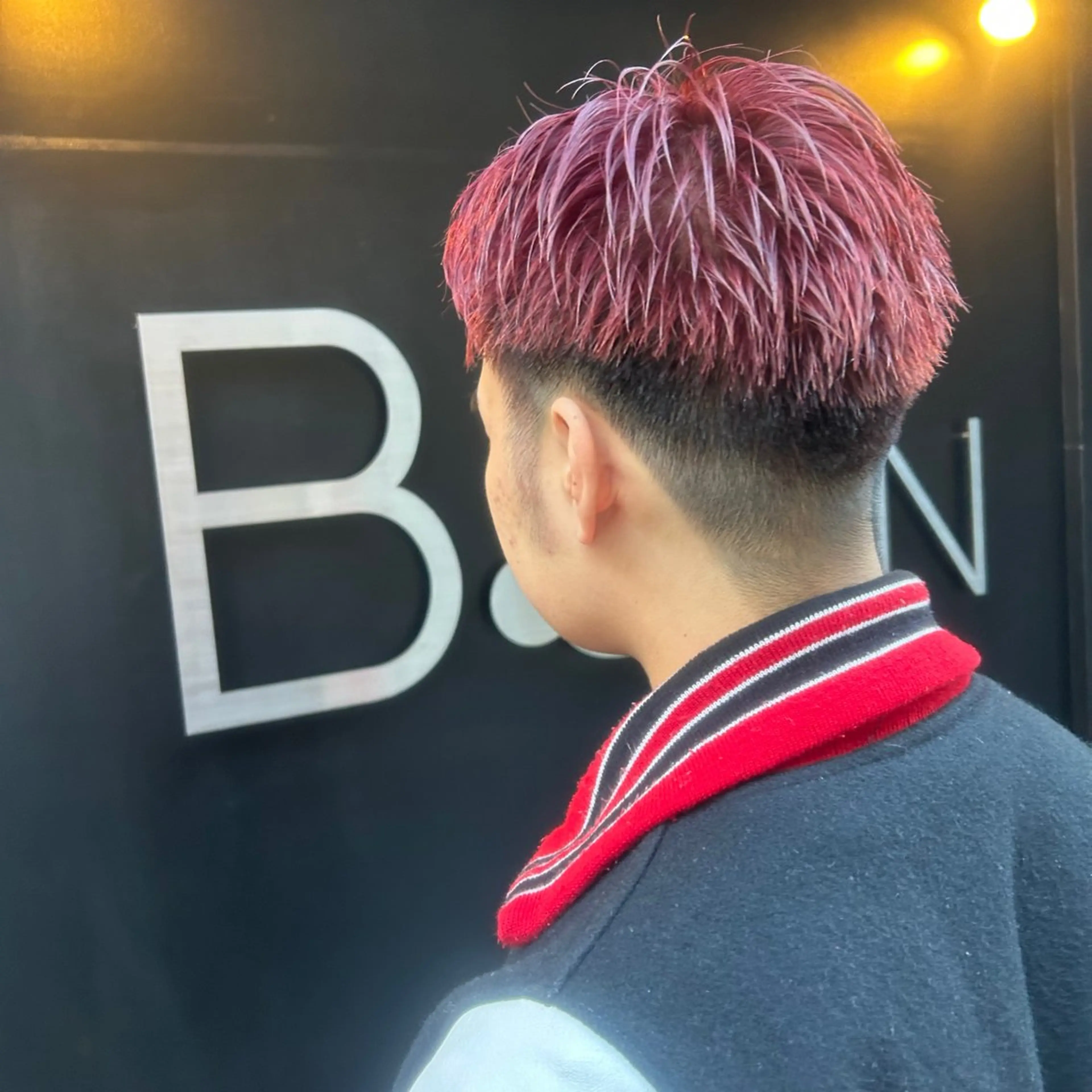 カラー メンズ ヘアカラー B.sun所属・鈴木 りなのヘアスタイル