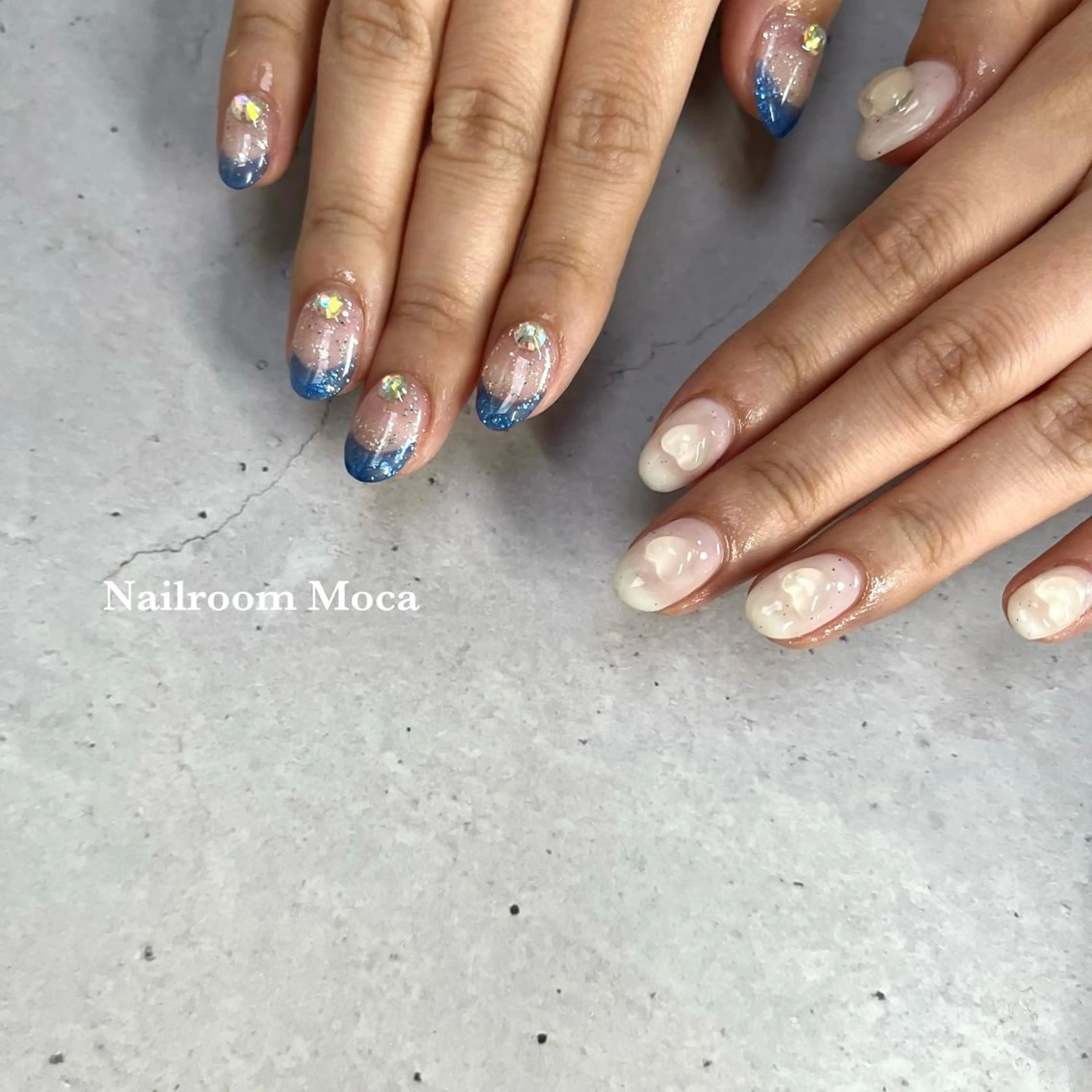 ネイル クリアネイル Nailroom Mocaのネイルデザイン