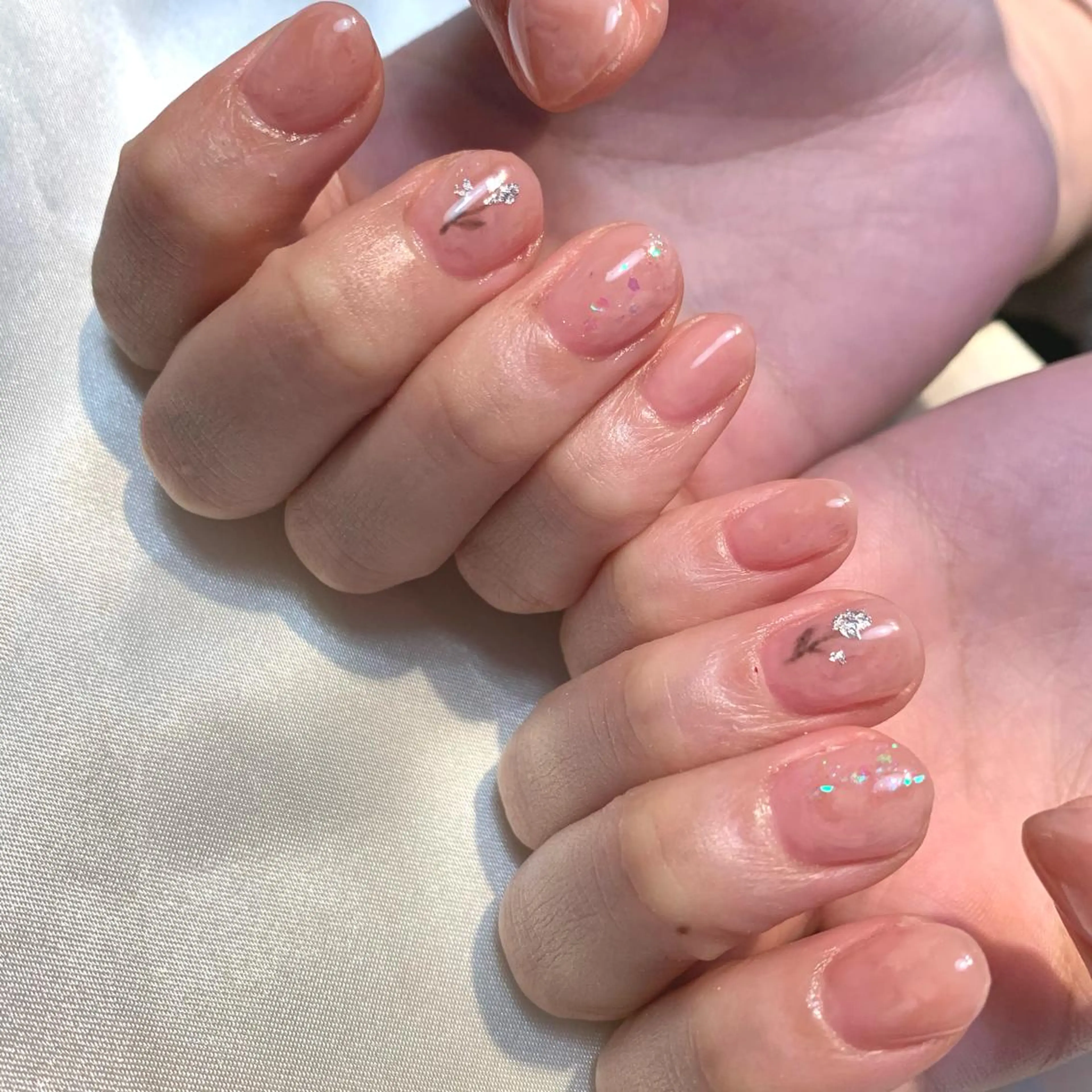 ネイル ゆびノさき茨木店 ニュアンス/アートのネイルデザイン