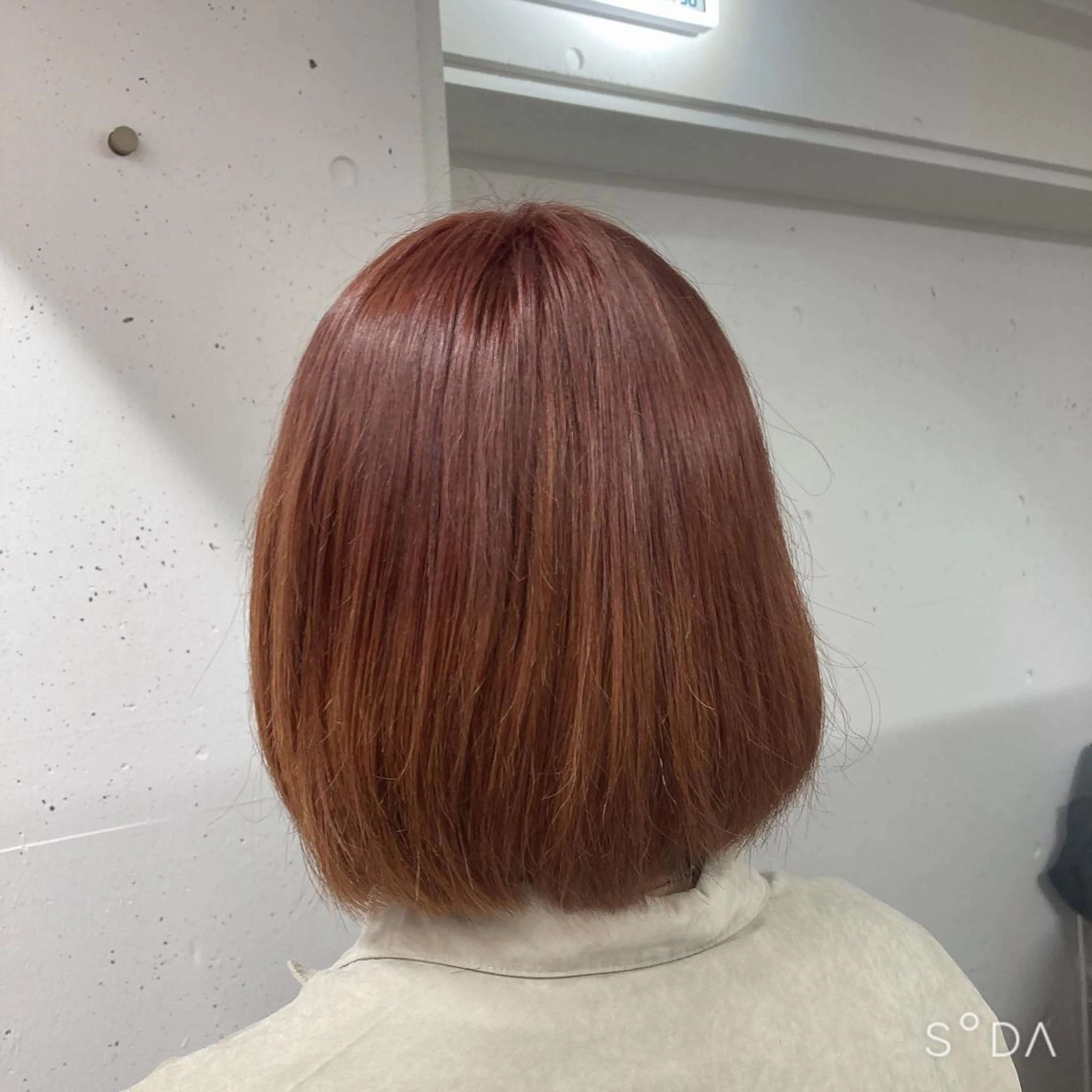 ショート カラー ベージュカラー ブリーチ ケアブリーチ ピンクカラー ピンクベージュ ミルミー美容室所属・🦄💒💓齎藤 七海子🦄💒💓のマツエク・マツパデザイン