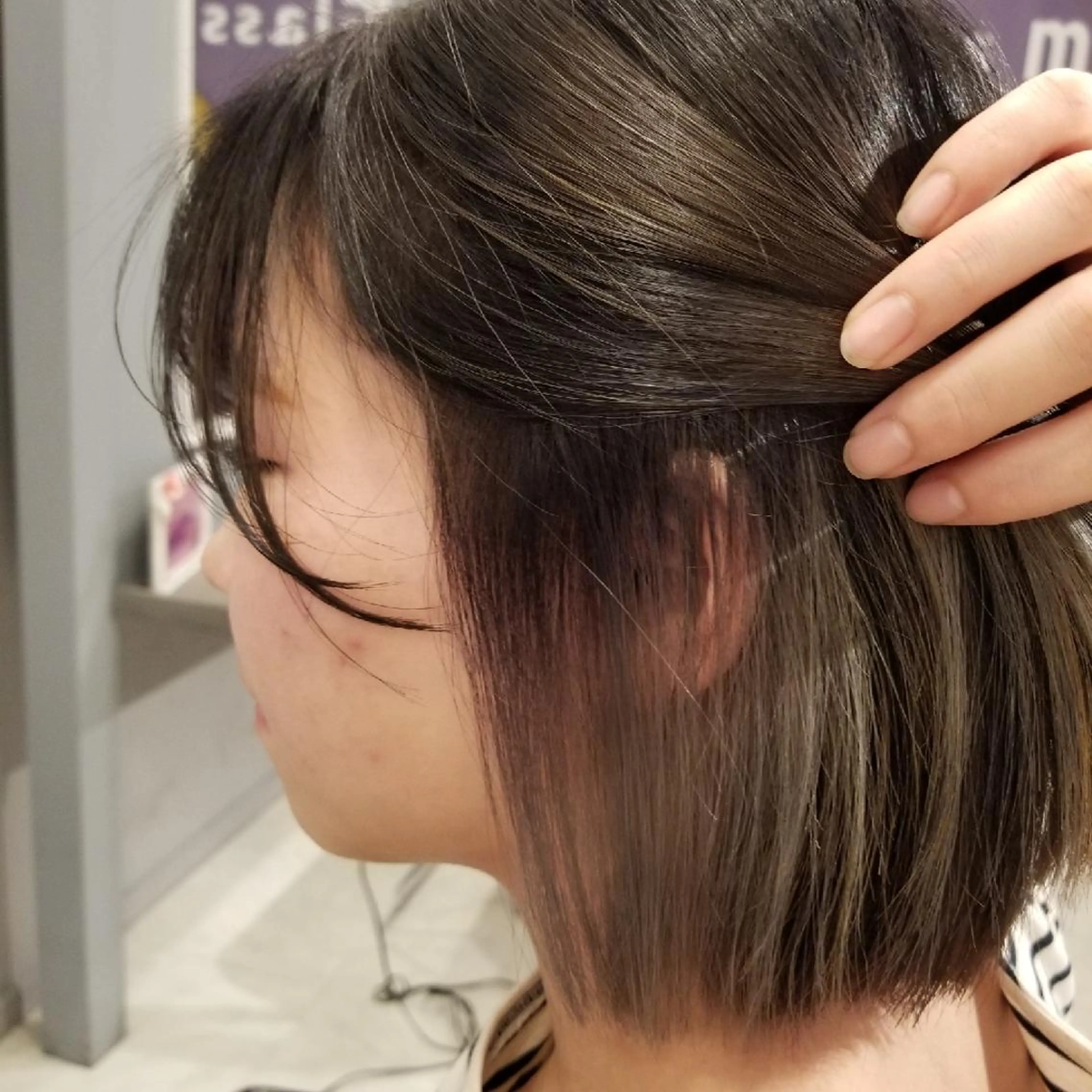 ミディアム ヘアカラー Hair&Spa Fleur CHERE所属・HISANAGA YUKAのヘアスタイル