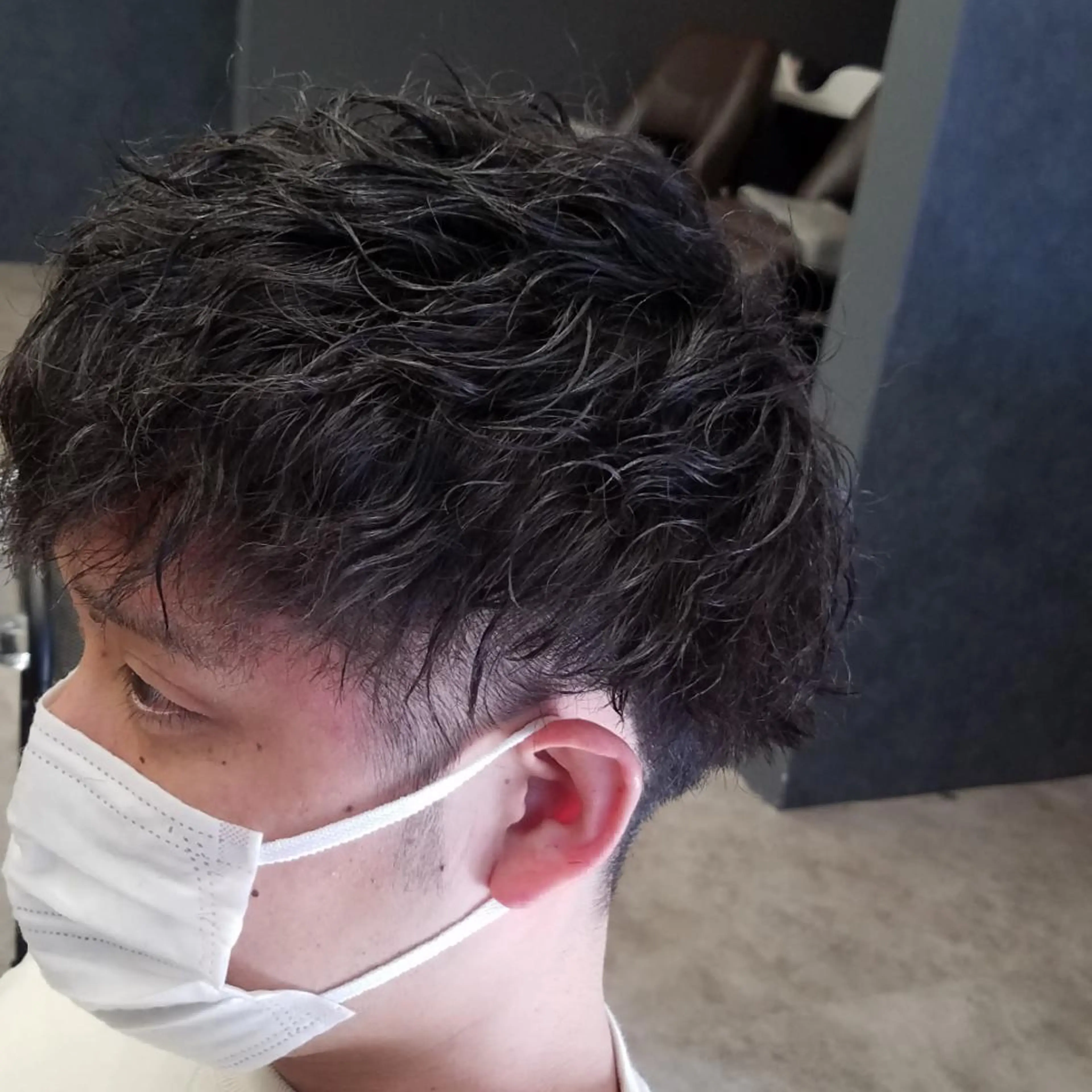 メンズ パーマ カット パーマ レイヤー/ショート /山田譲治✂️のヘアスタイル