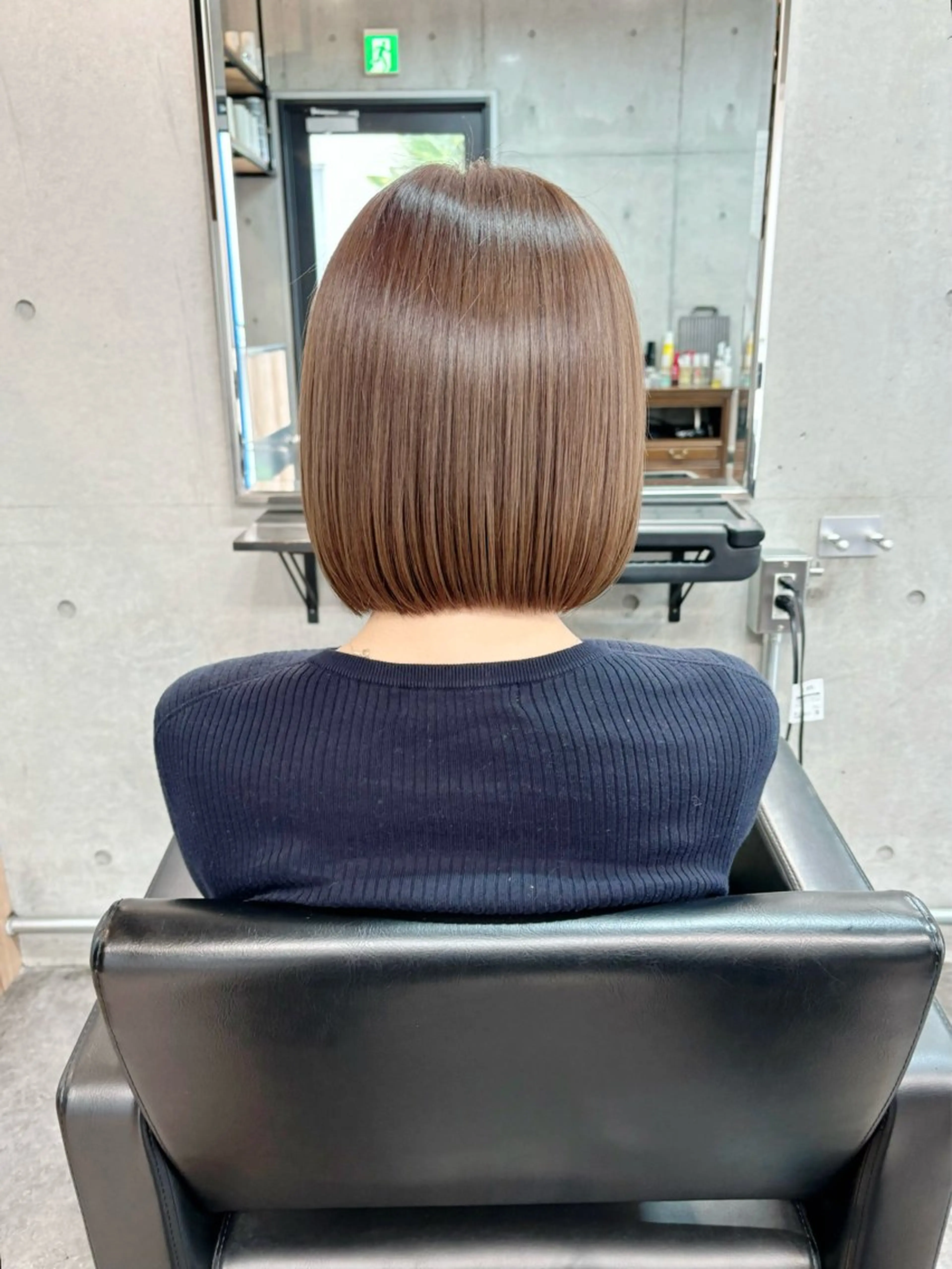ショート カラー パーマ ボブ ショートヘア 縮毛矯正 カット ヘアカラー 縮毛矯正 トリートメント ショートボブ髪質改善 縮毛矯正のプロ山道潤のヘアスタイル