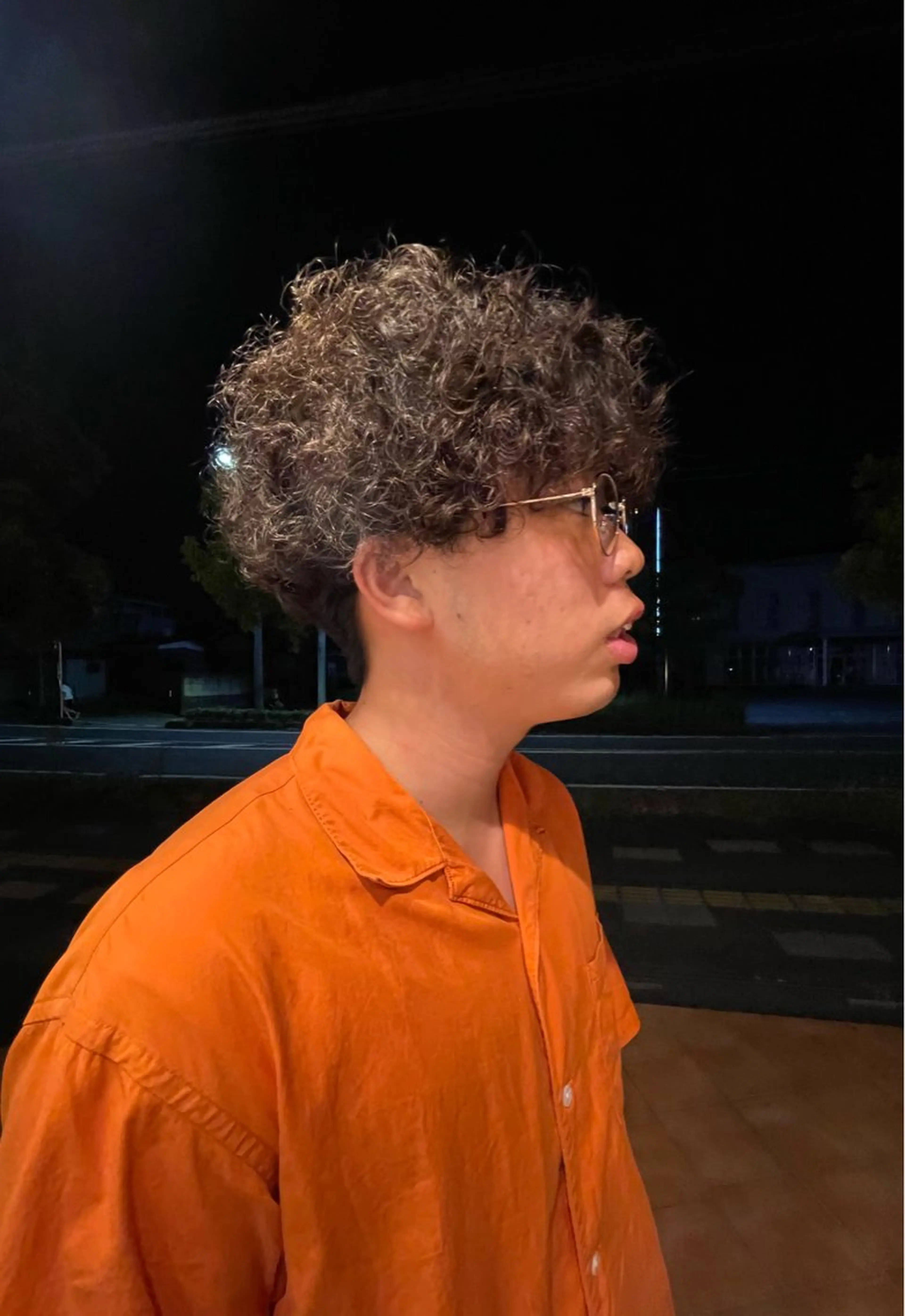 ショート パーマ メンズ パーマ特化/ 藤沢/HYOのヘアスタイル