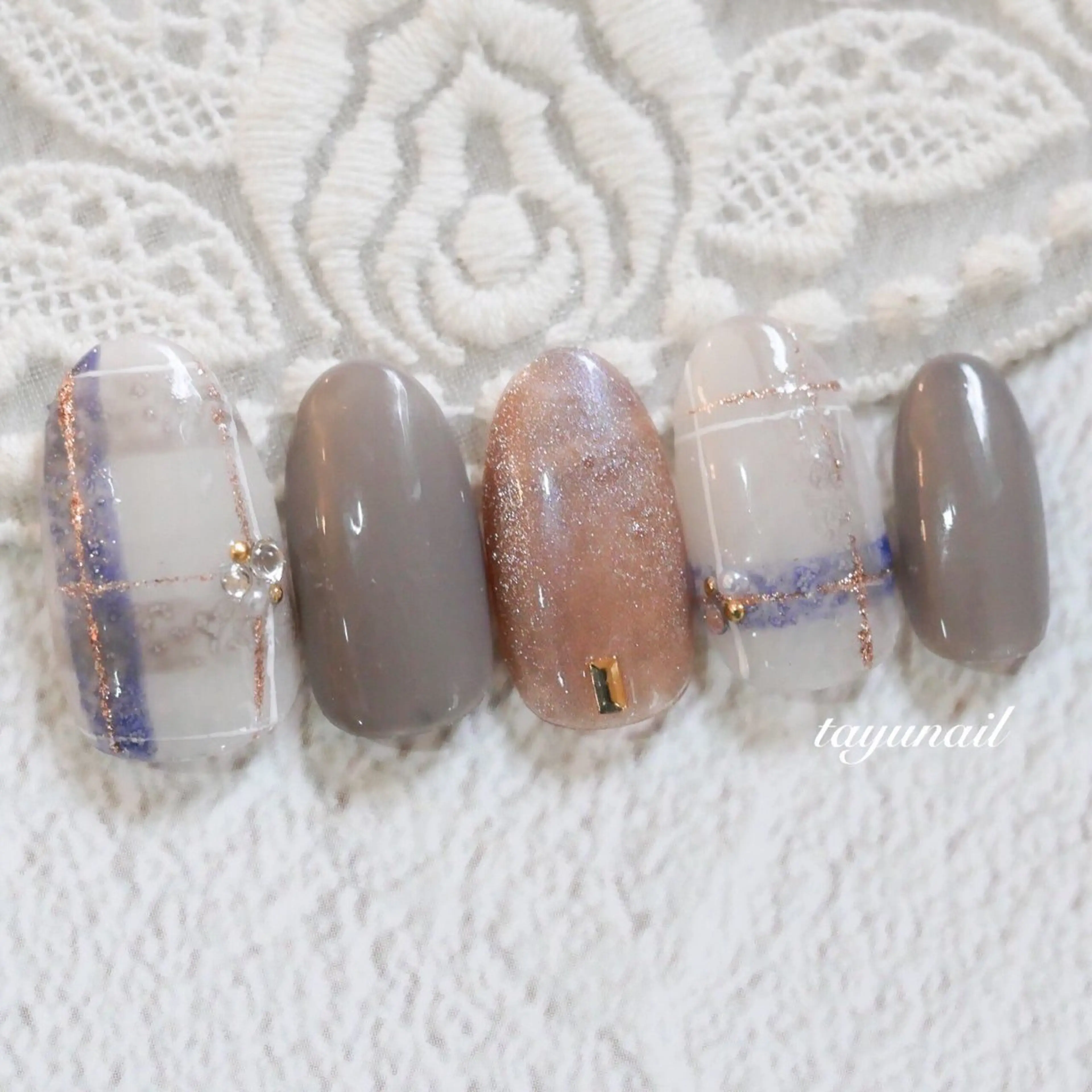 ネイル アートネイル ジェルネイル パラジェル ネイルサロン・ネイルスクール たゆnail所属・ネイルサロン 【たゆnail】のネイルデザイン