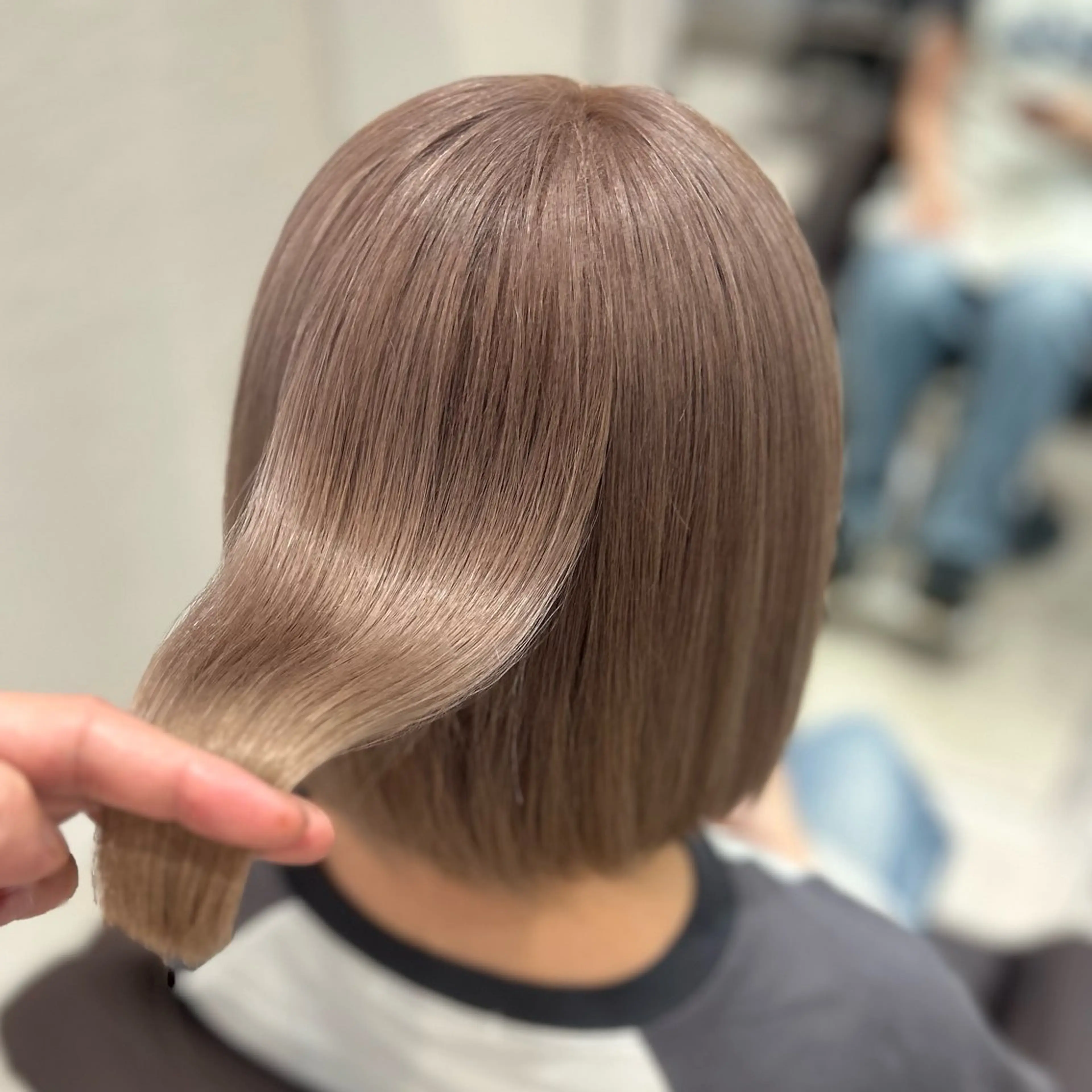 ショート ヘアカラー 植木 大基のヘアスタイル