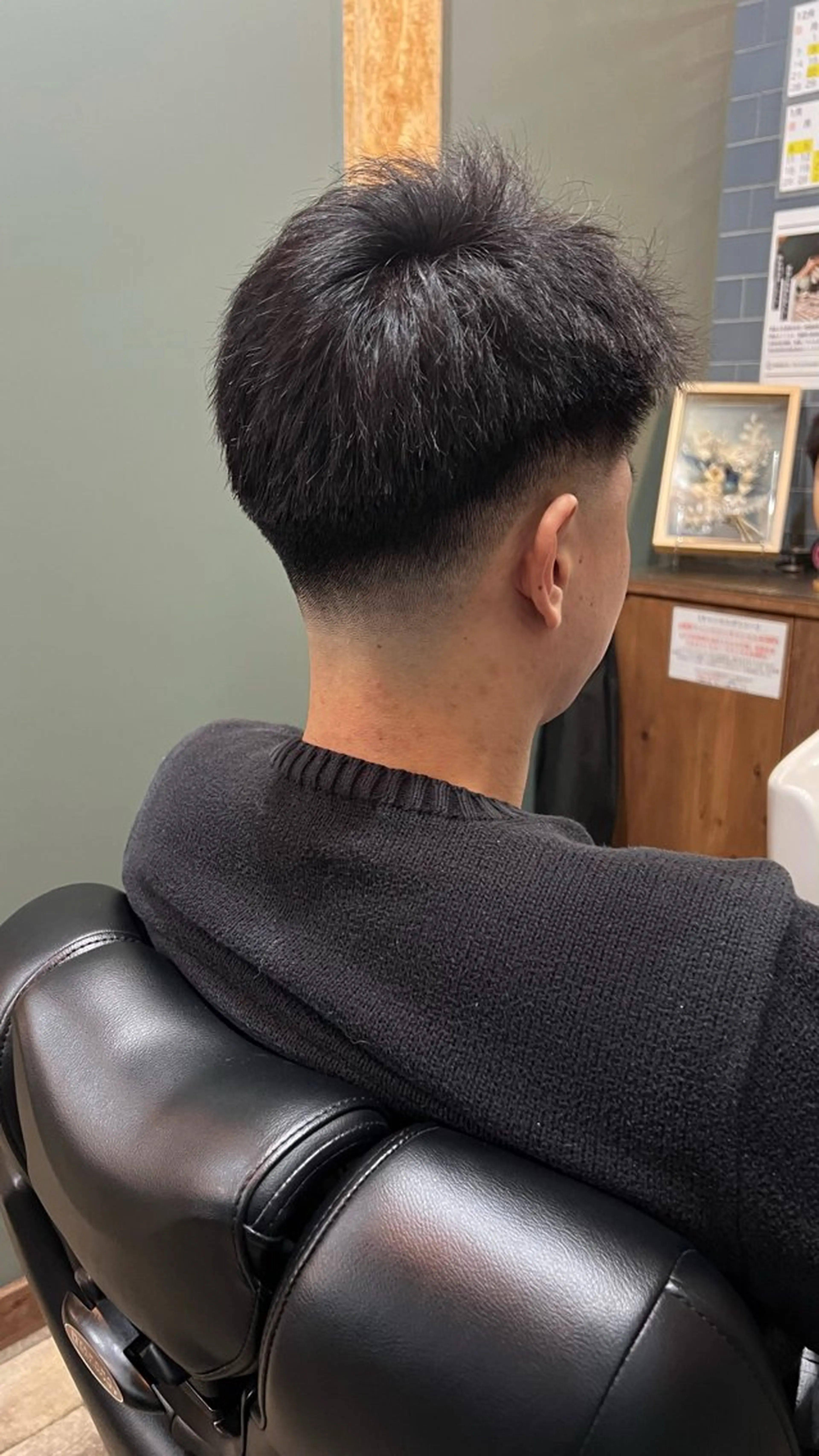 ショート メンズ 荻沼 快のヘアスタイル