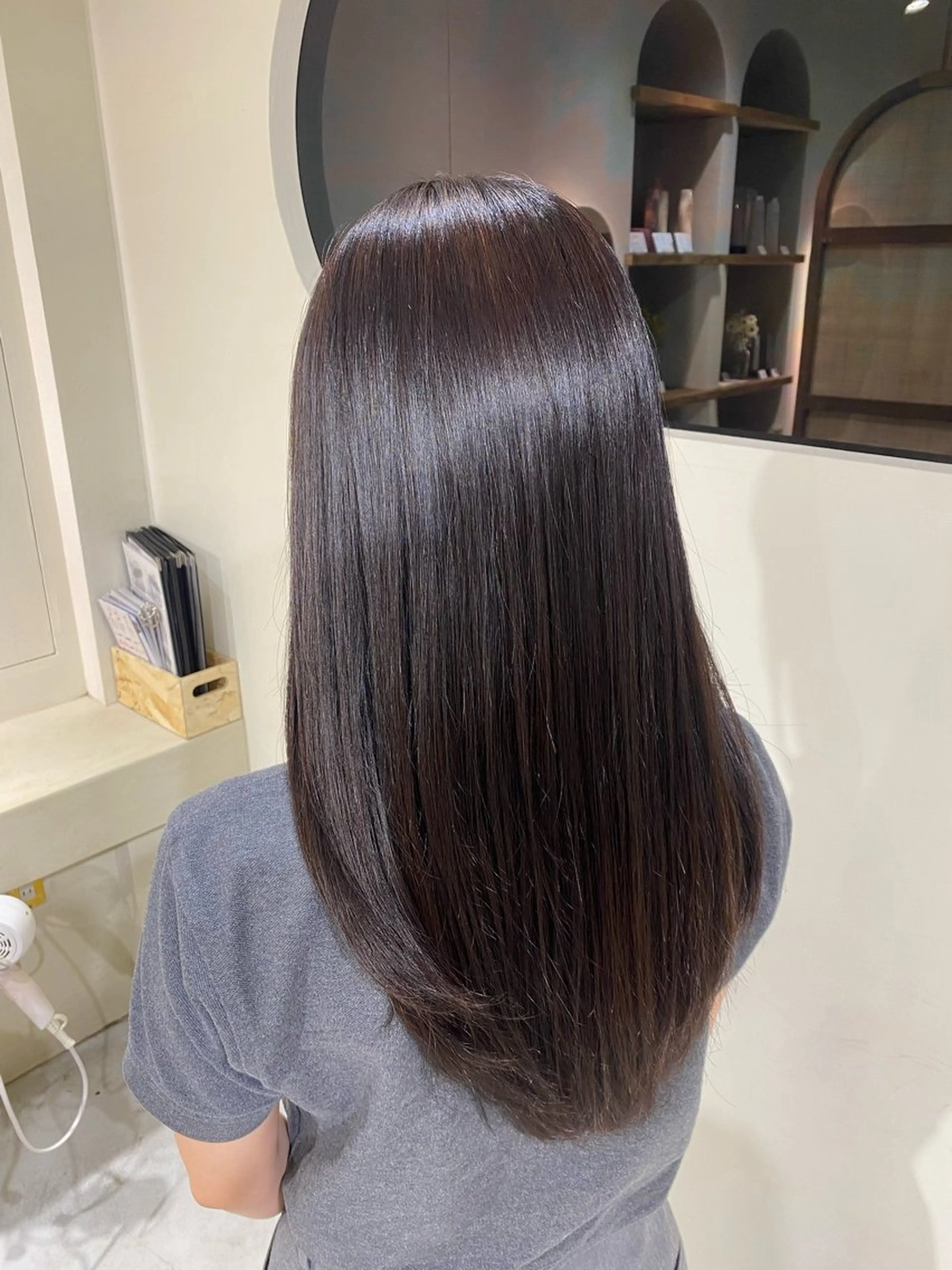 セミロング カラー ブラウンカラー ヘアカラー トリートメント 【透明感カラー】 池袋/さやとのヘアスタイル
