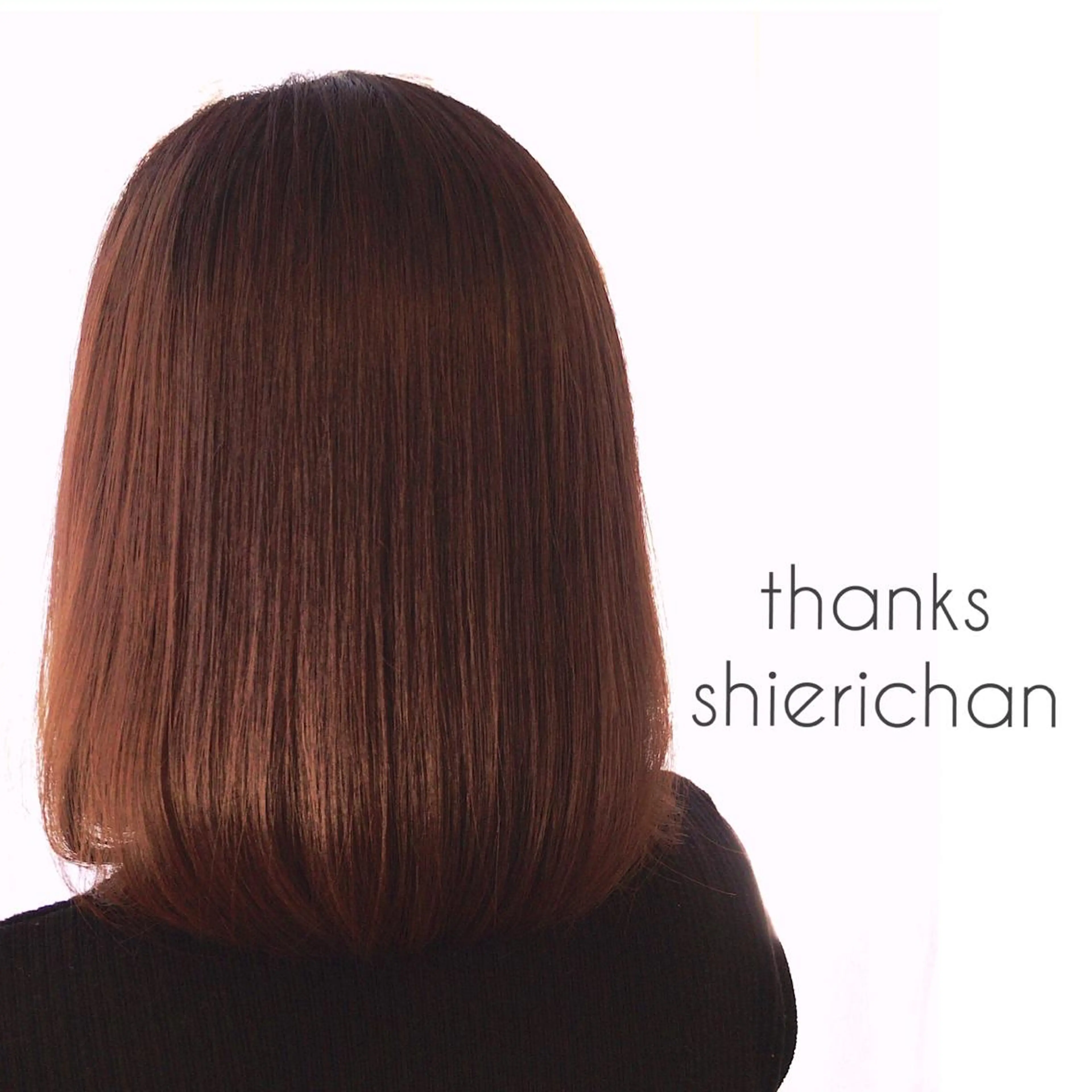 ミディアム カラー ヘアアレンジ トリートメント 表参道Lise おおいしおりのヘアスタイル